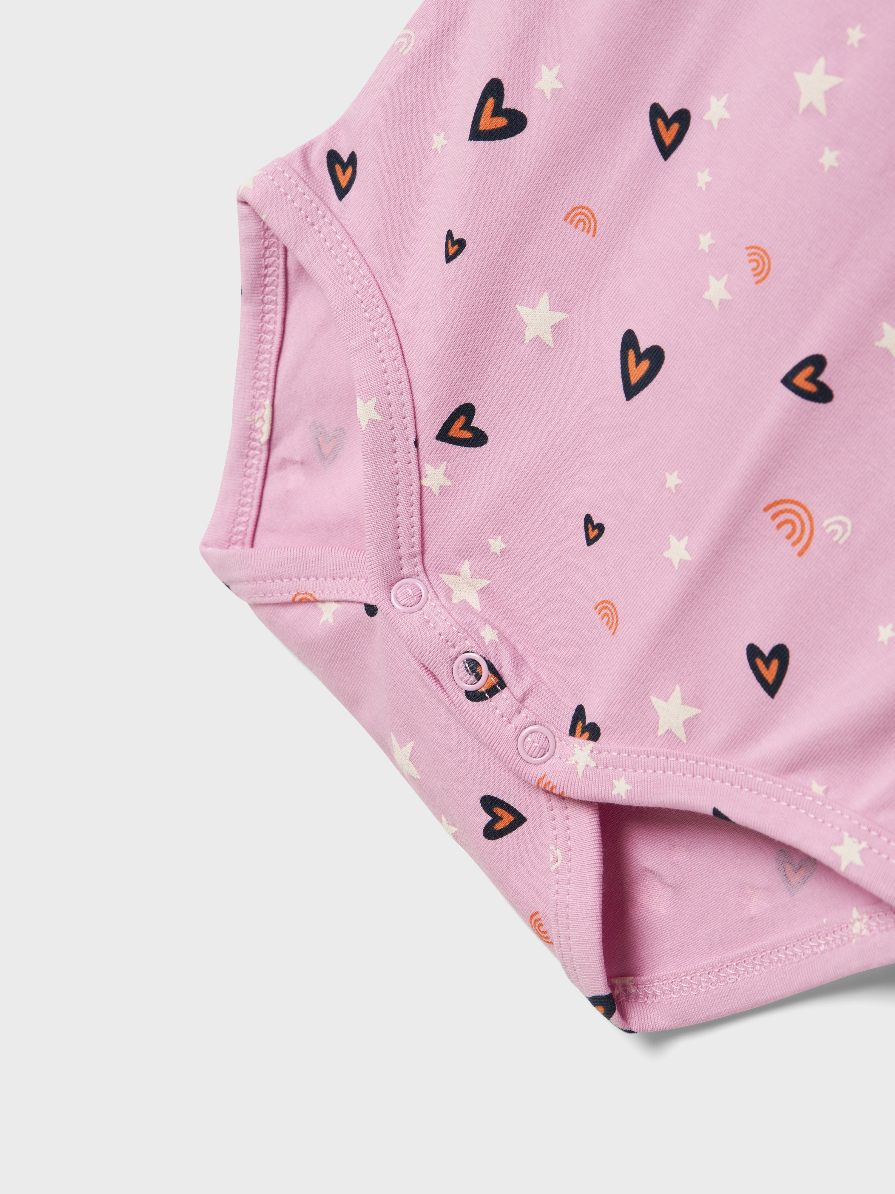 Body Lila Corazones Bebé