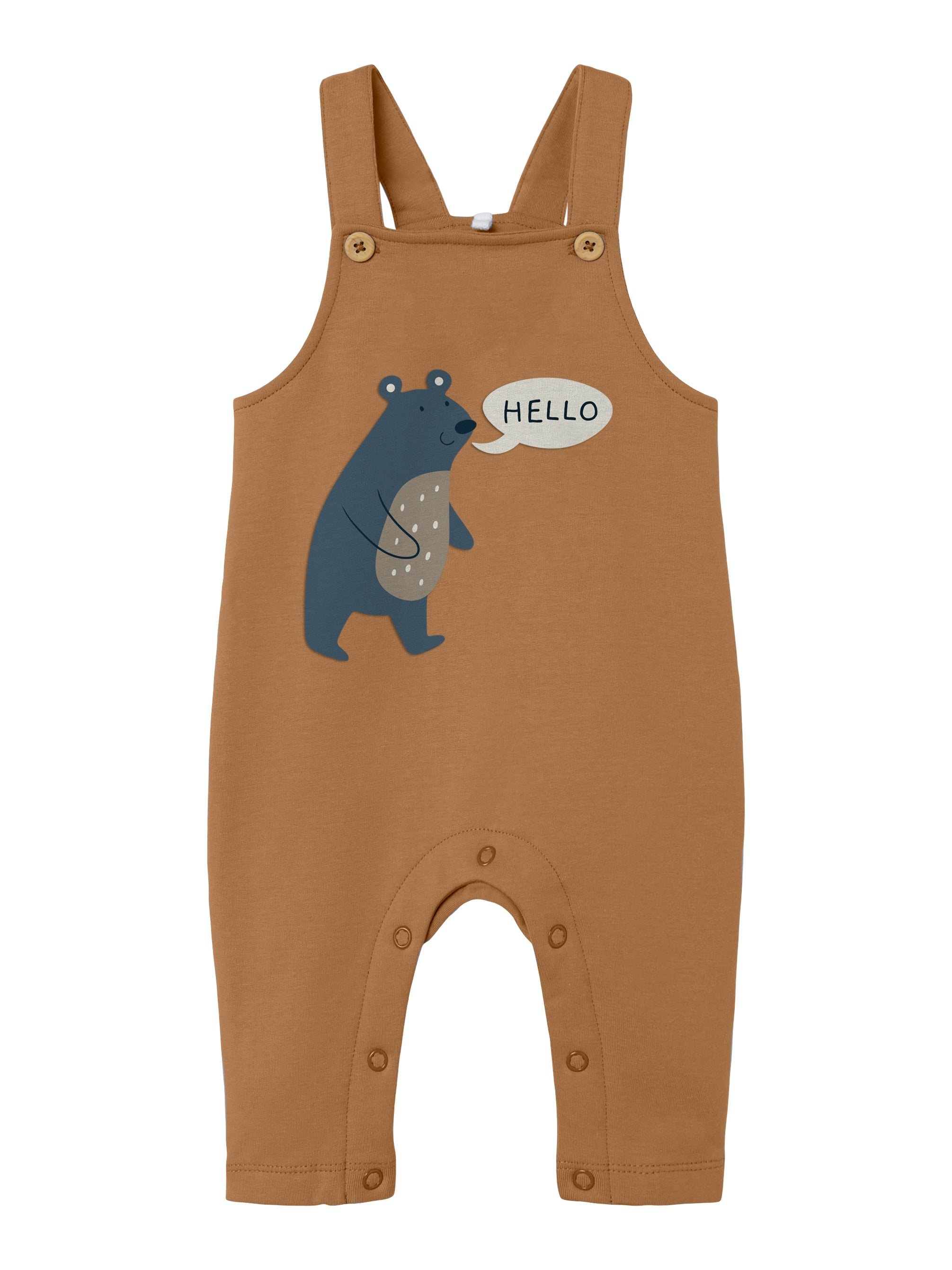 Peto Bear Marrón Bebé