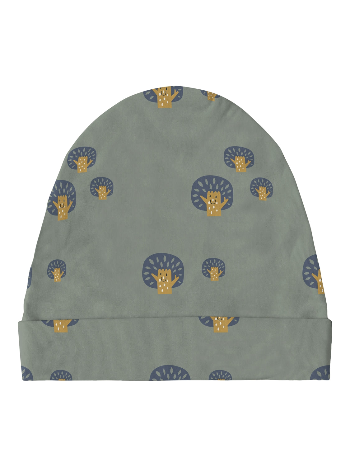 Gorro Bebé Verde Árbol