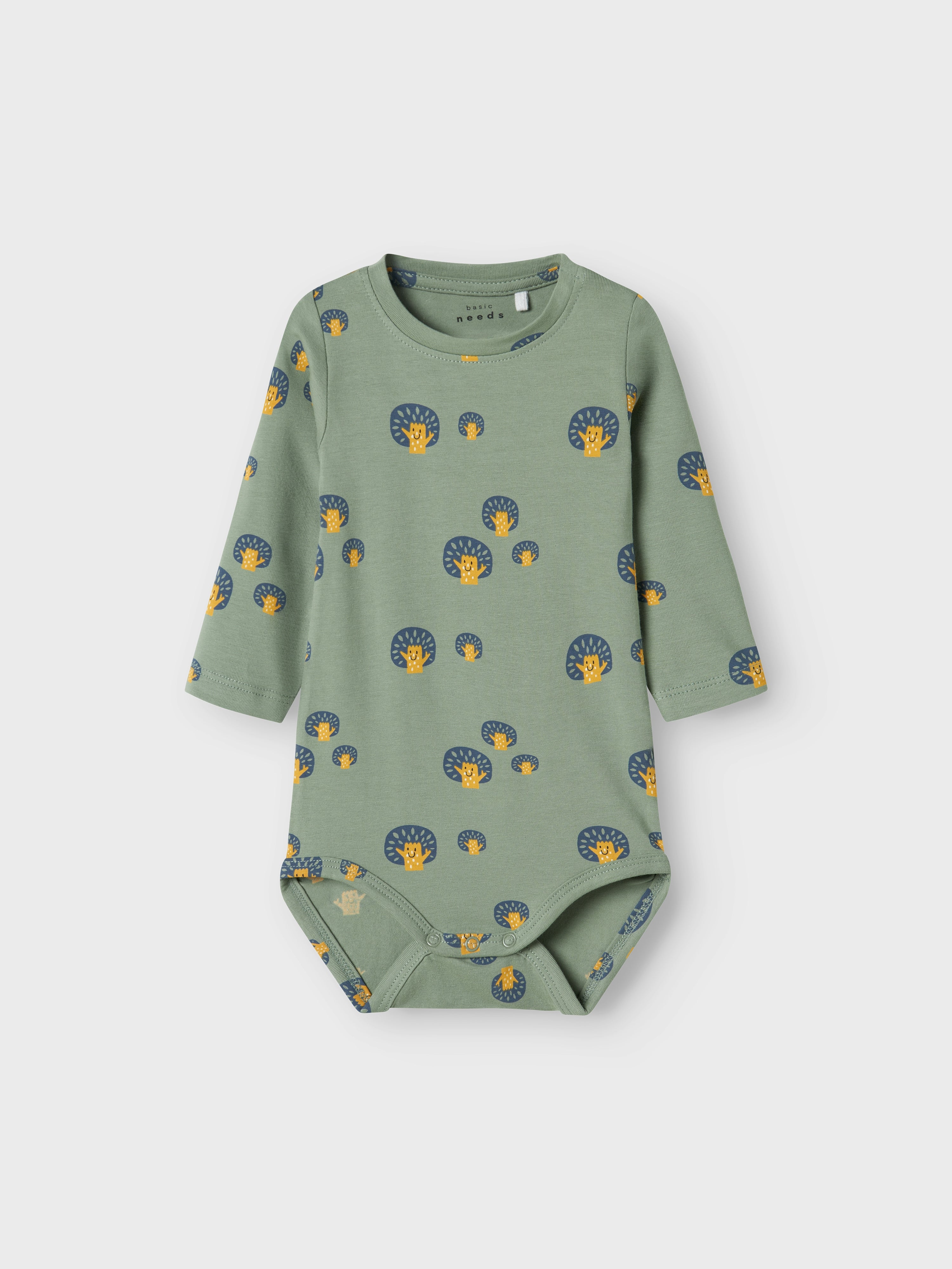 Body Árboles Verde Bebé
