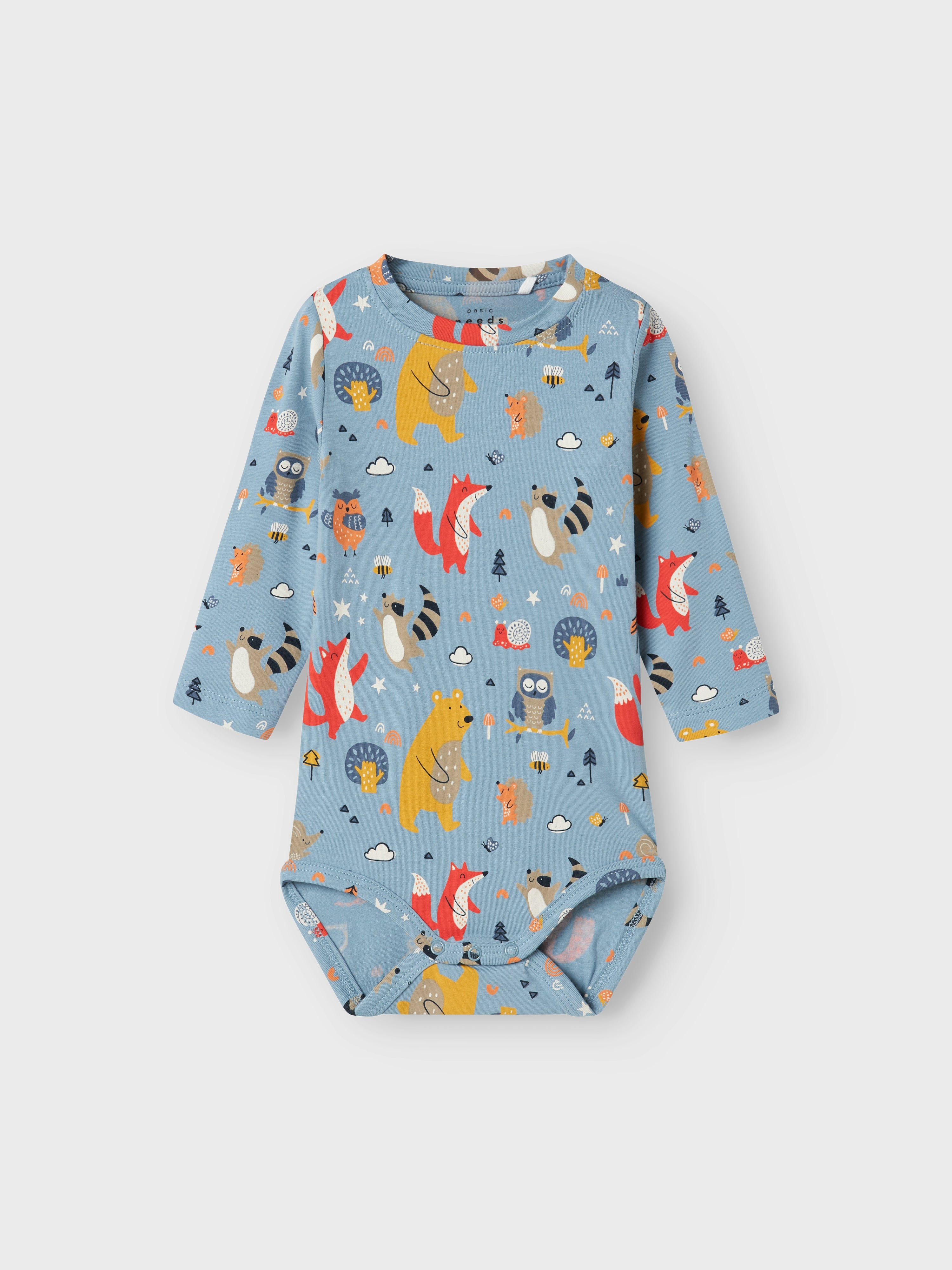 Body Animalitos Azul Bebé