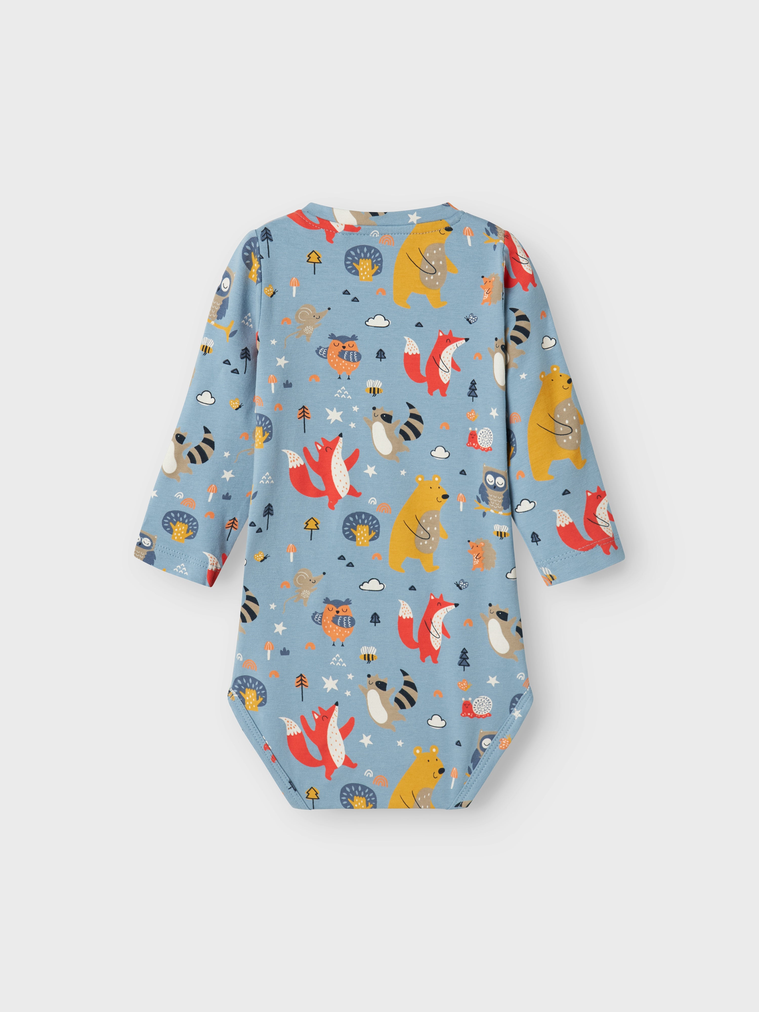 Body Animalitos Azul Bebé