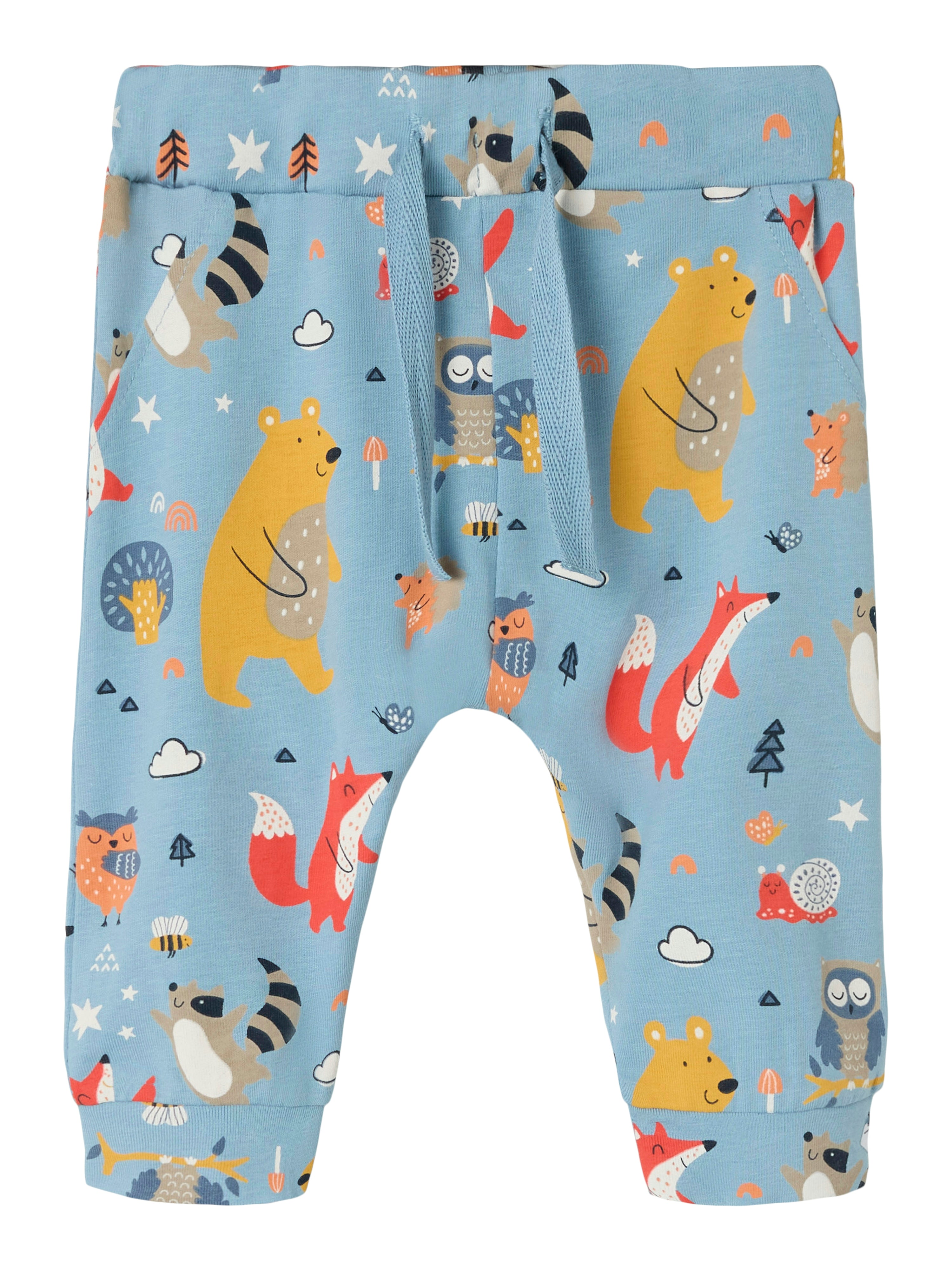 Pantalón Animalitos Azul Bebé