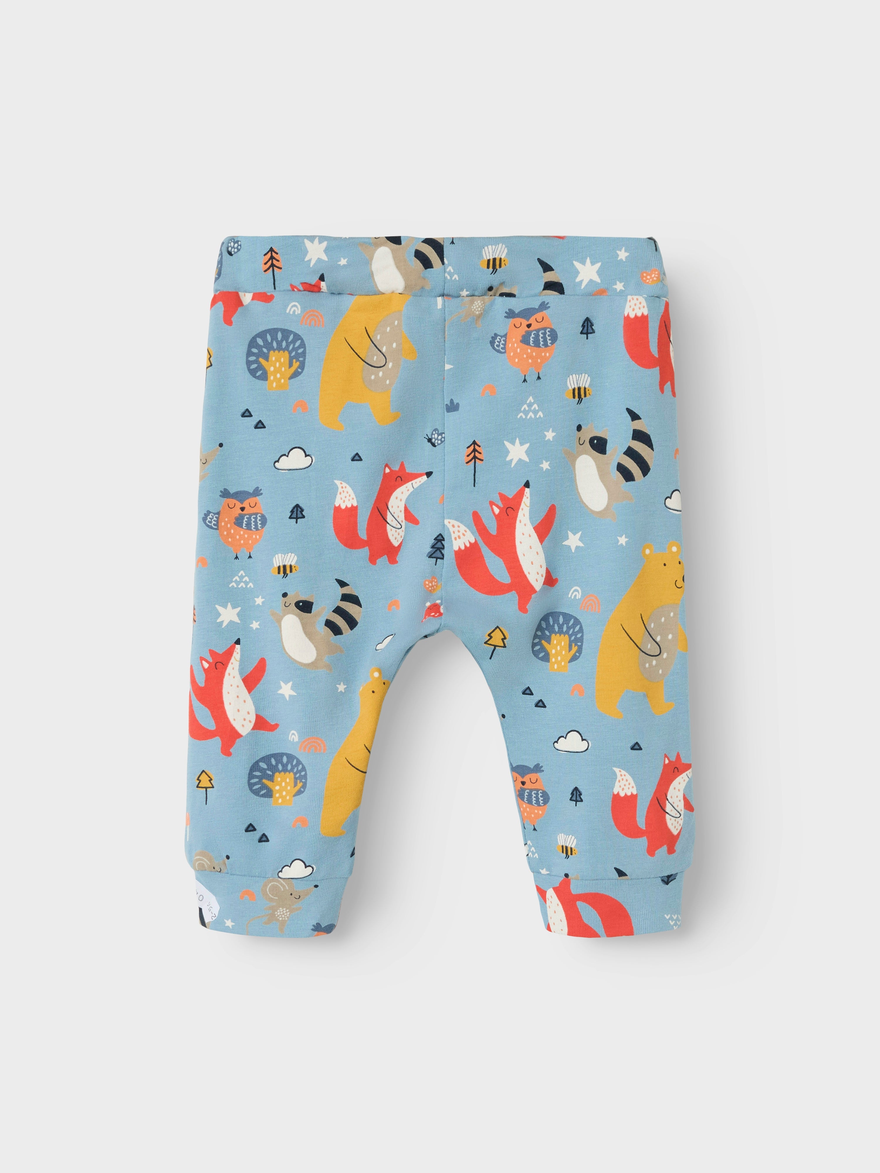 Pantalón Animalitos Azul Bebé