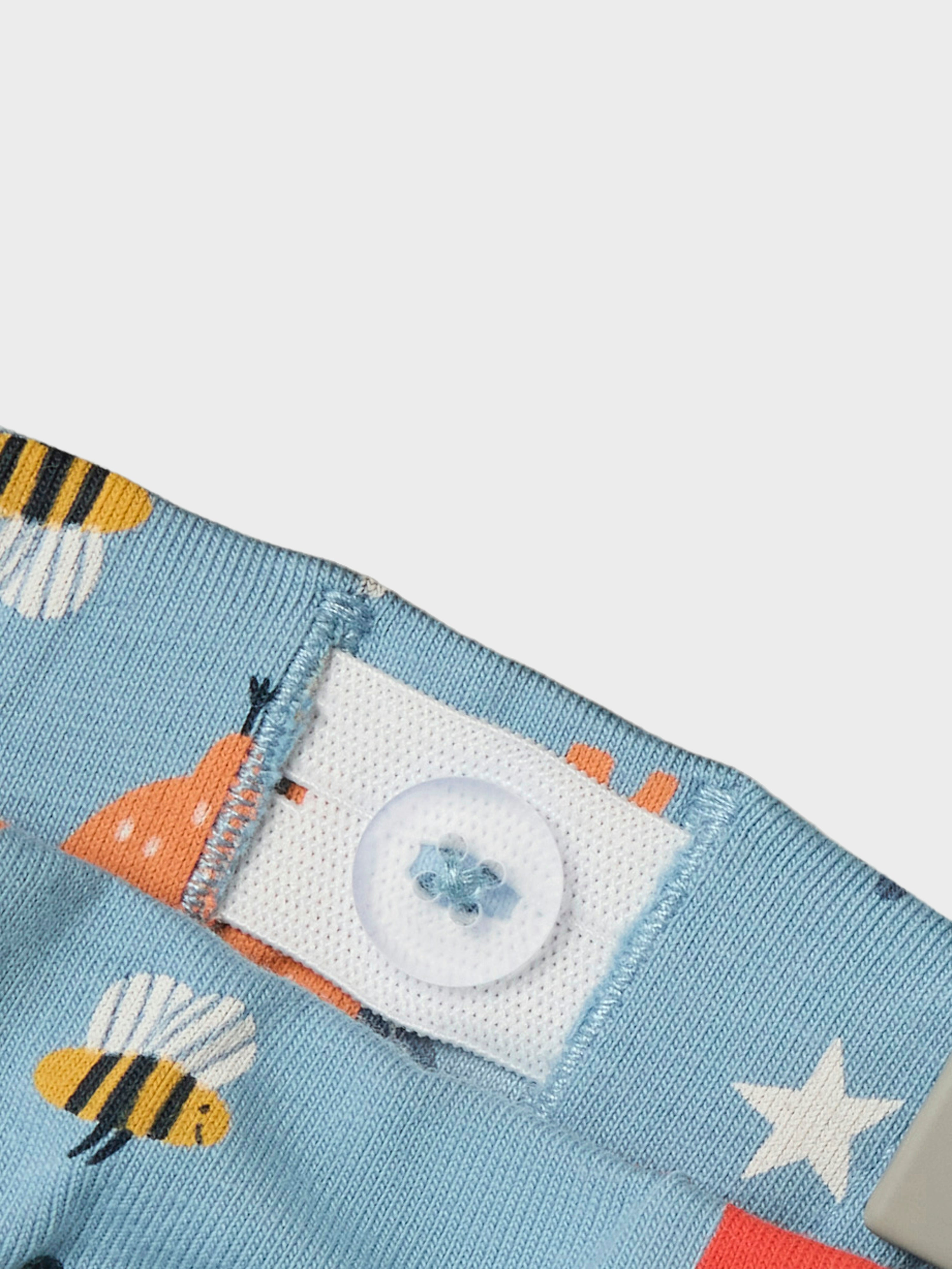 Pantalón Animalitos Azul Bebé