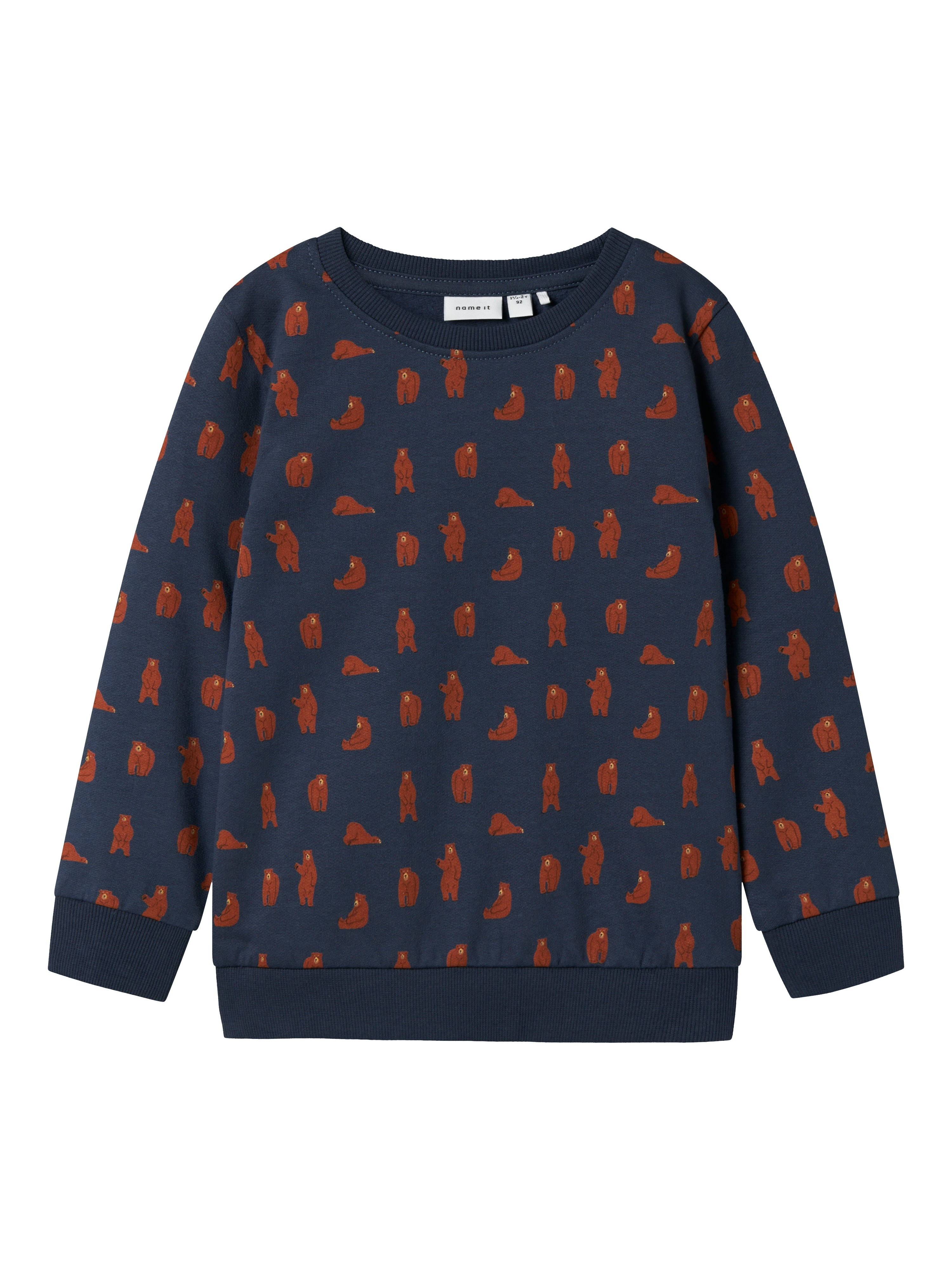 Sudadera Oso Azul Mini