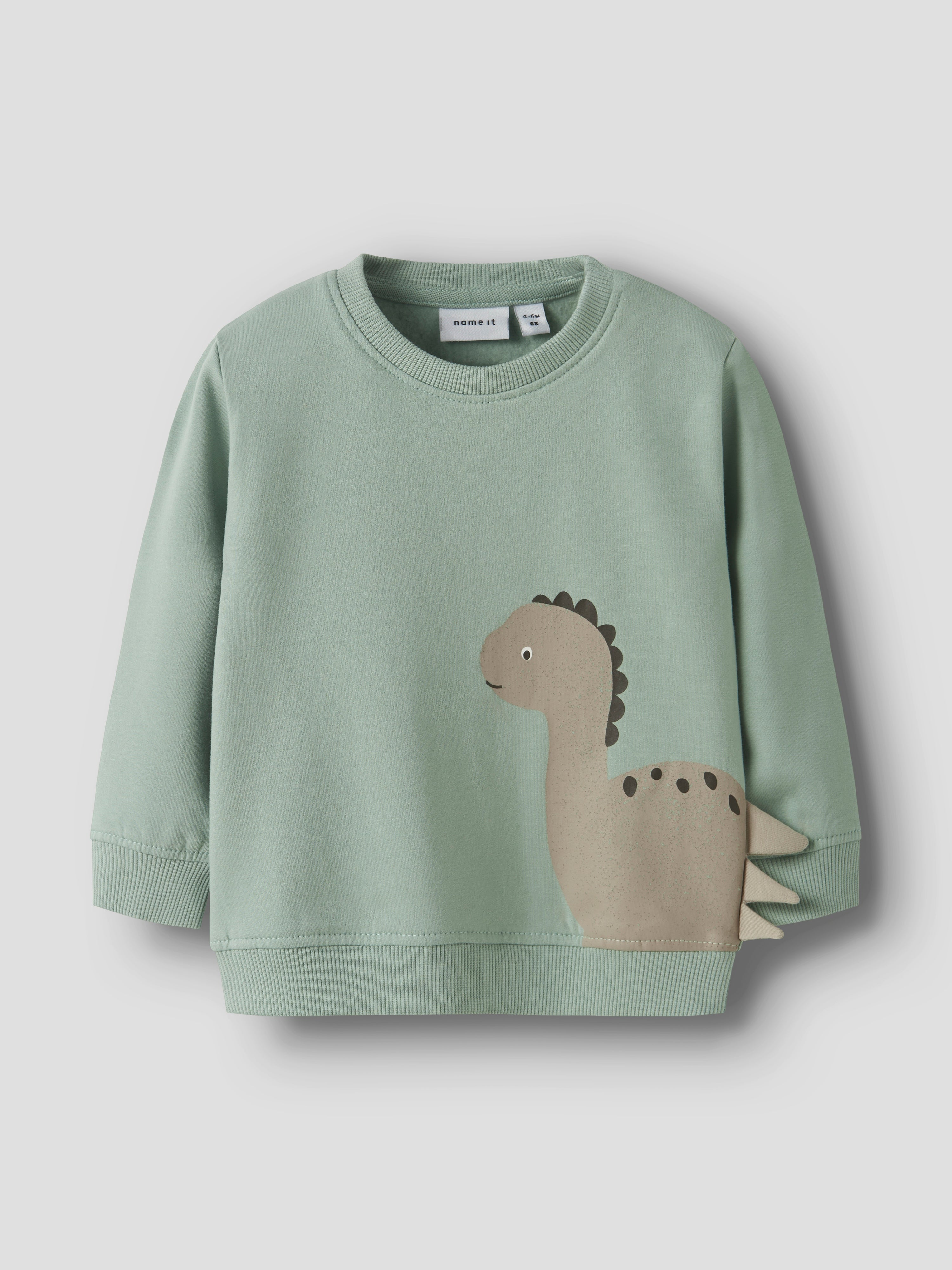 Sudadera Dino Verde Bebé