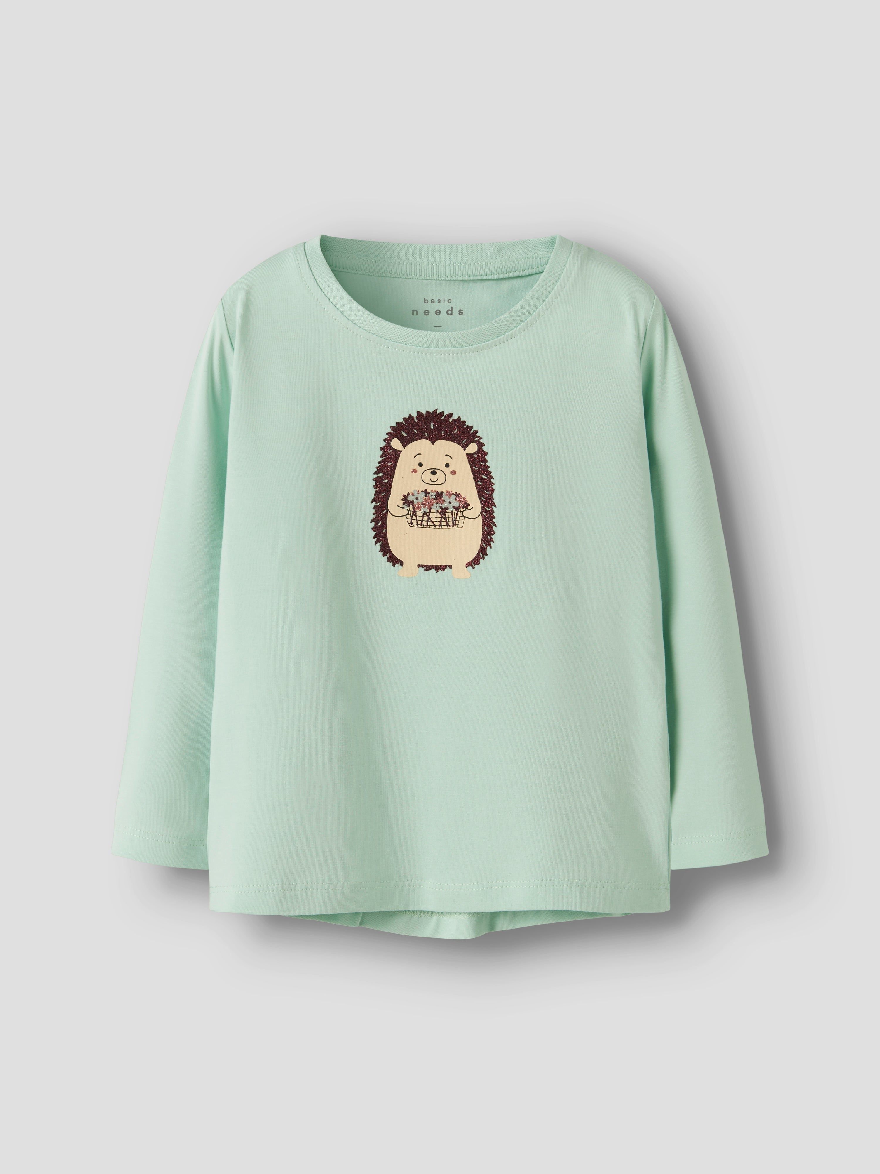 Camiseta Erizo Verde Mini