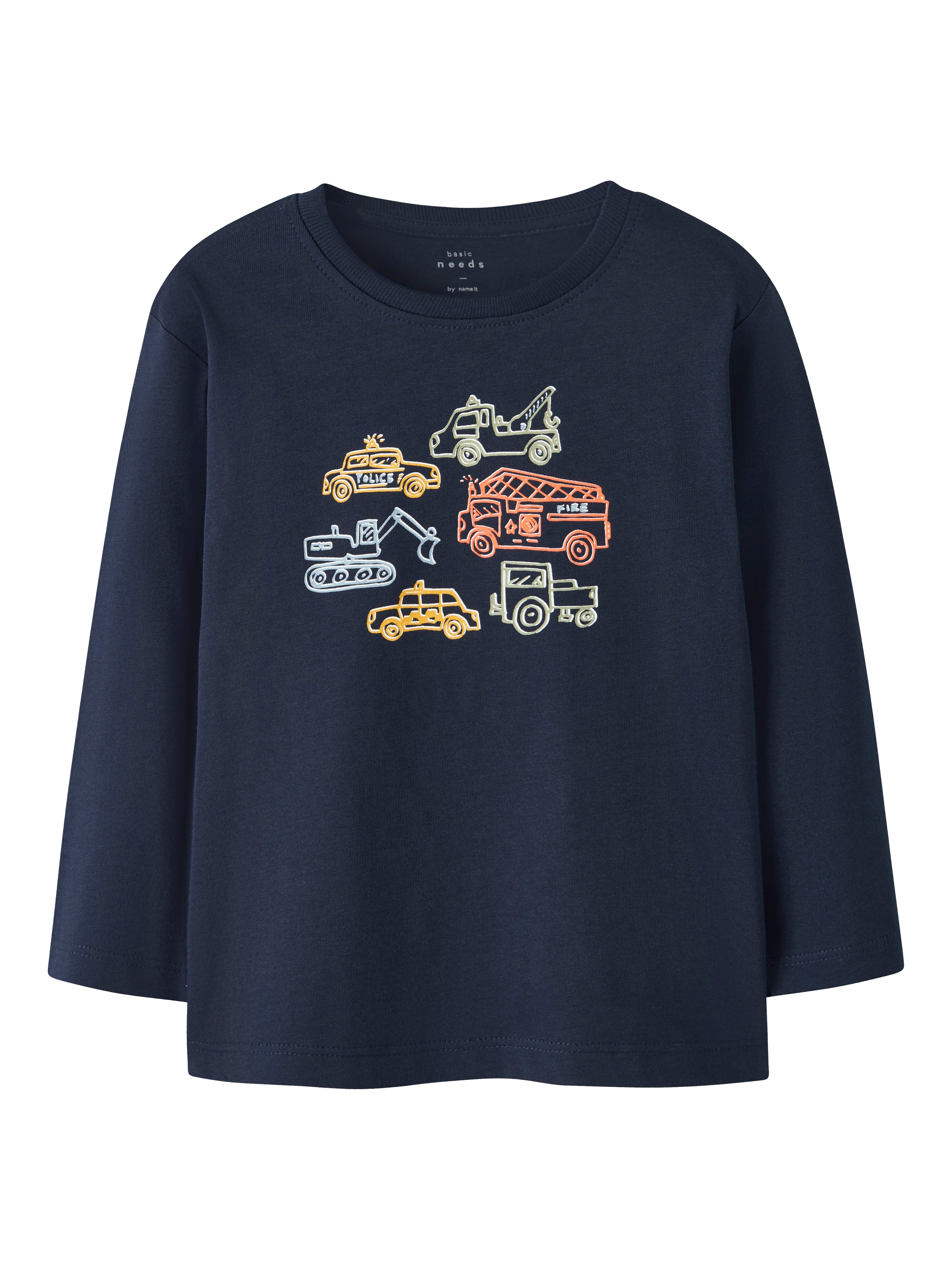 Camiseta Coches Marino Mini