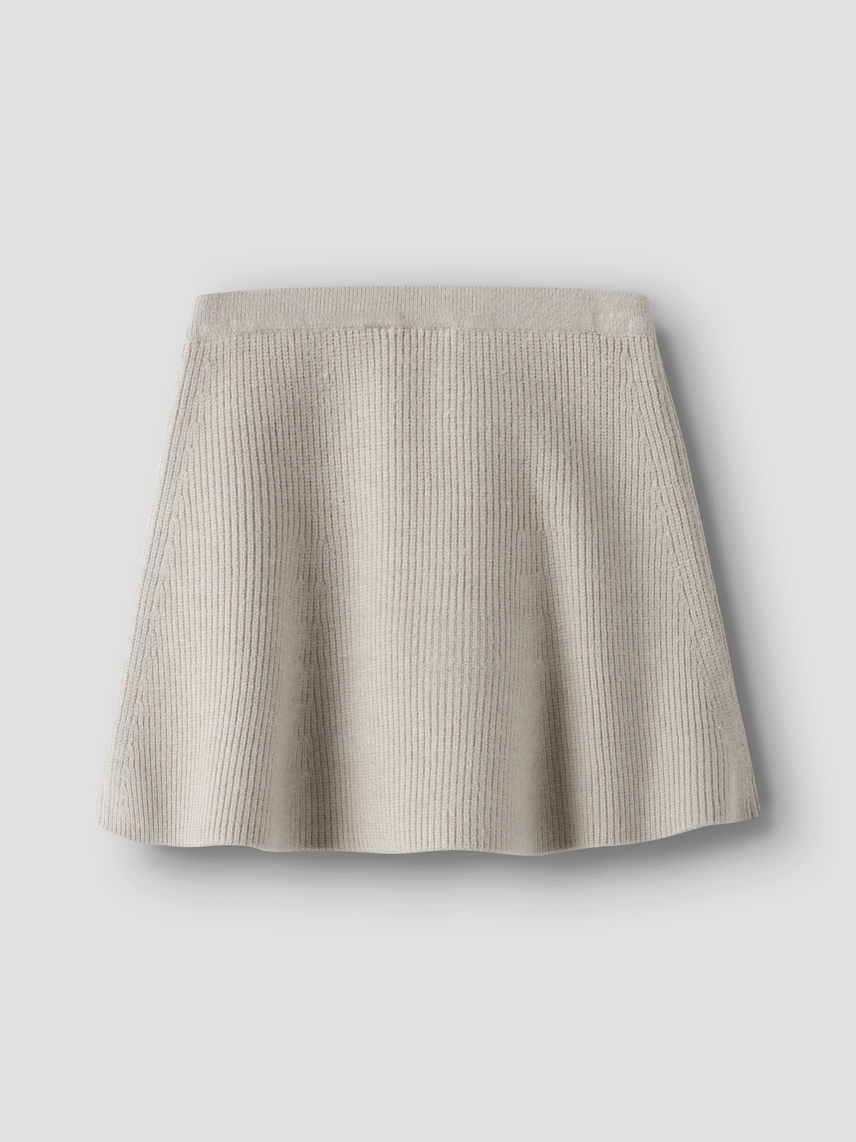Falda Punto Beige Mini