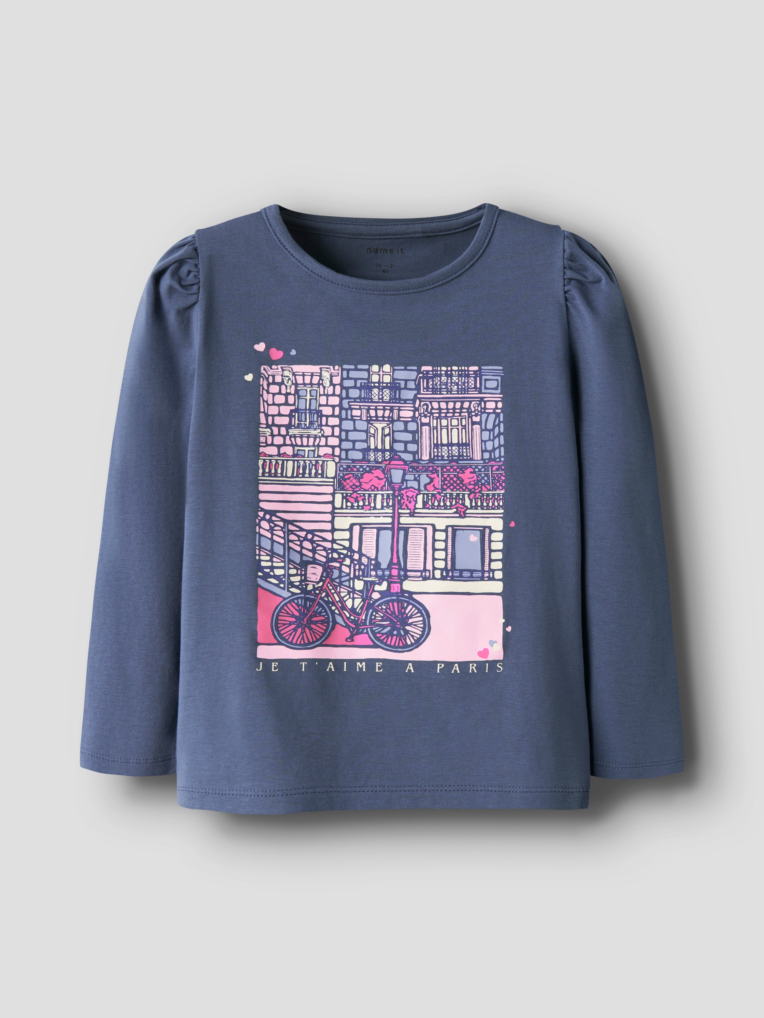 Camiseta Paris Azul Mini