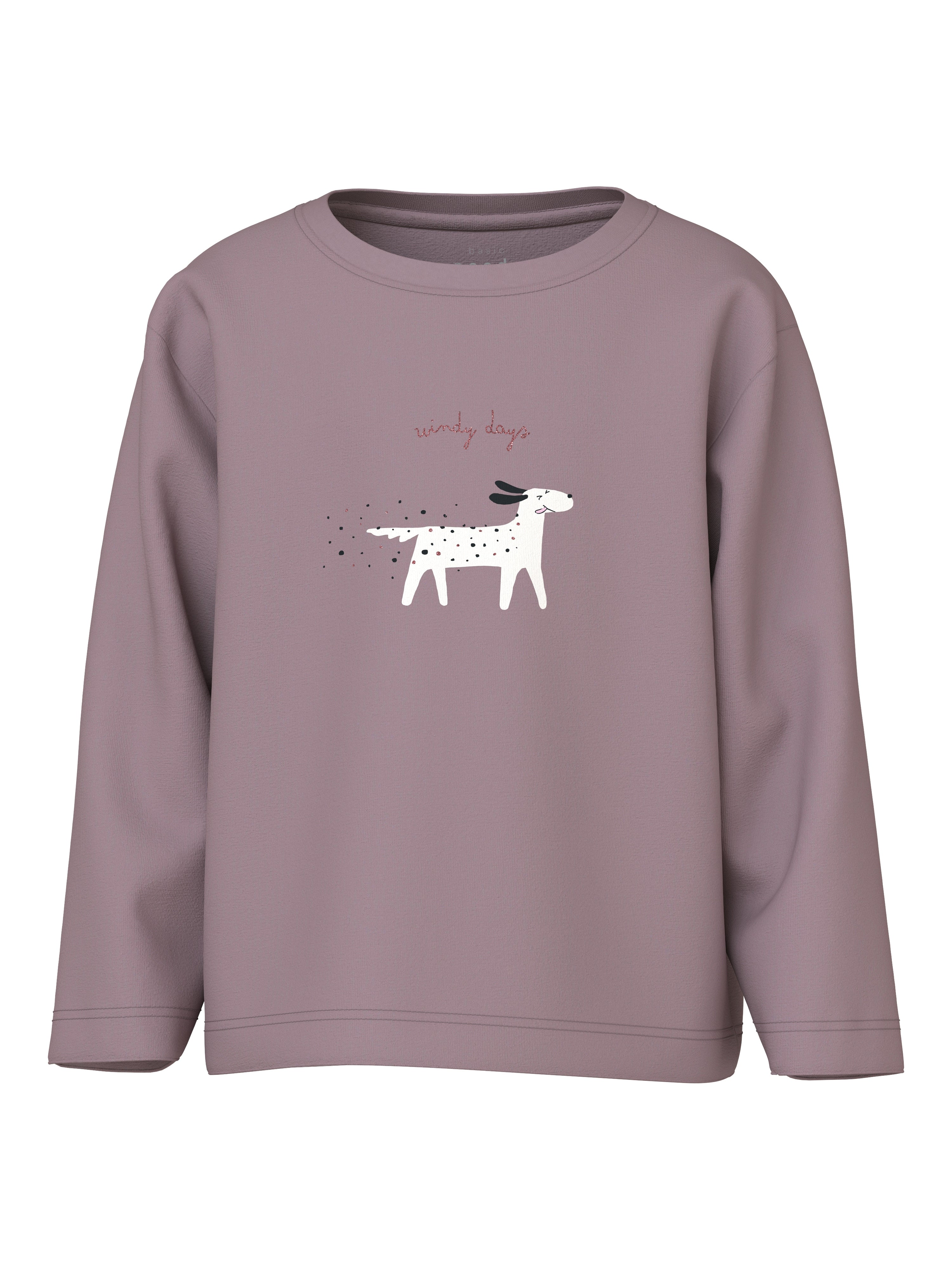 Camiseta Perrito Morada Mini