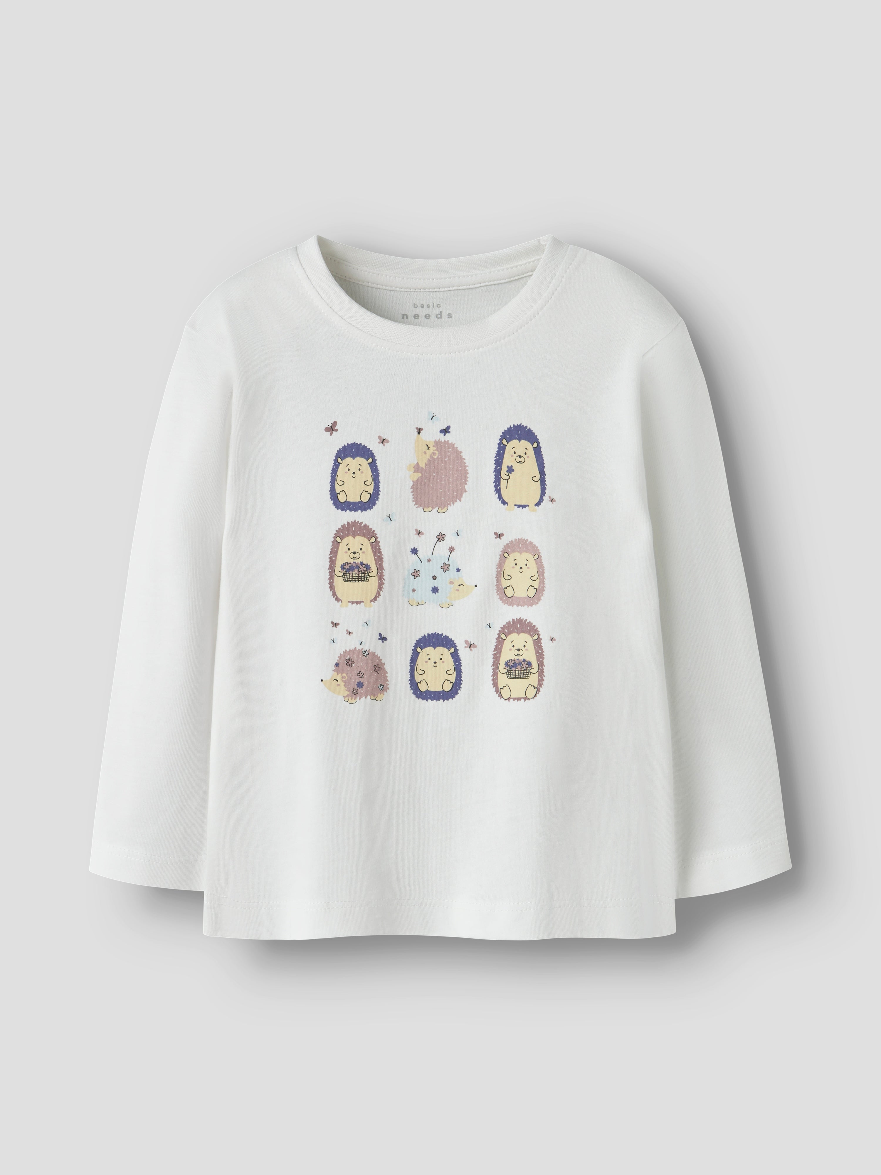 Camiseta Erizo Blanca Mini