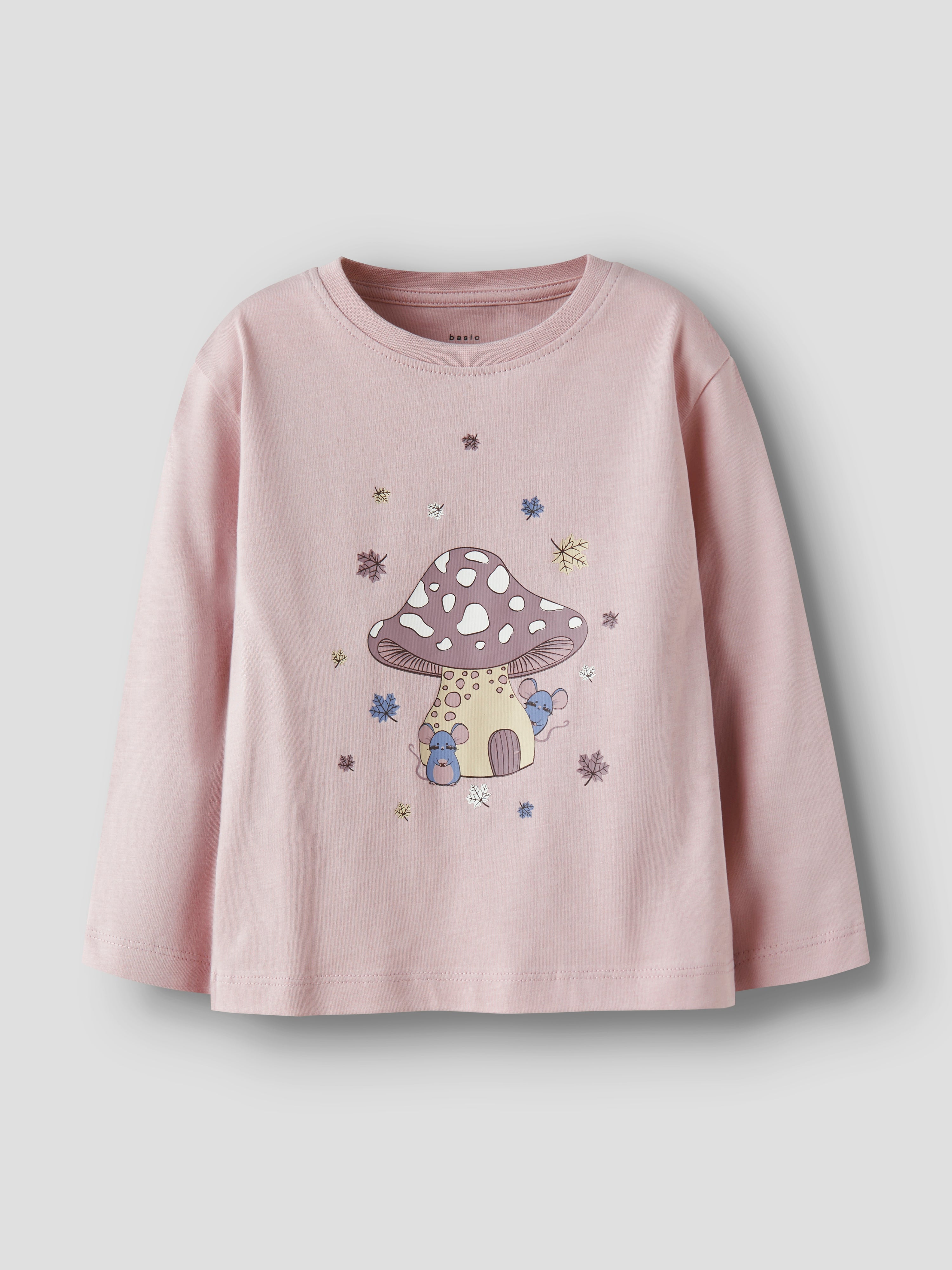 Camiseta Mushroom Lila Mini