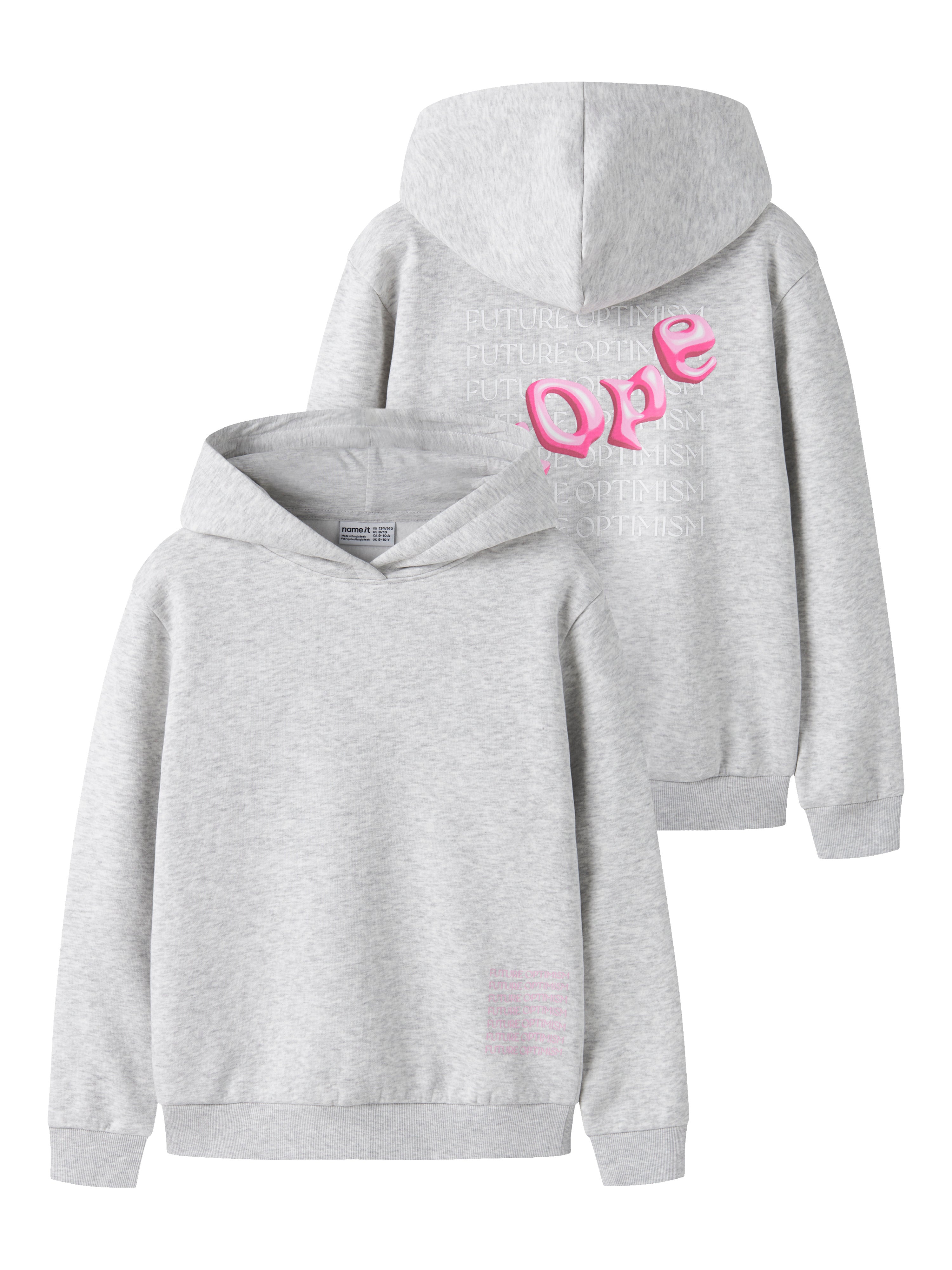 Sudadera Gris Hope Kid