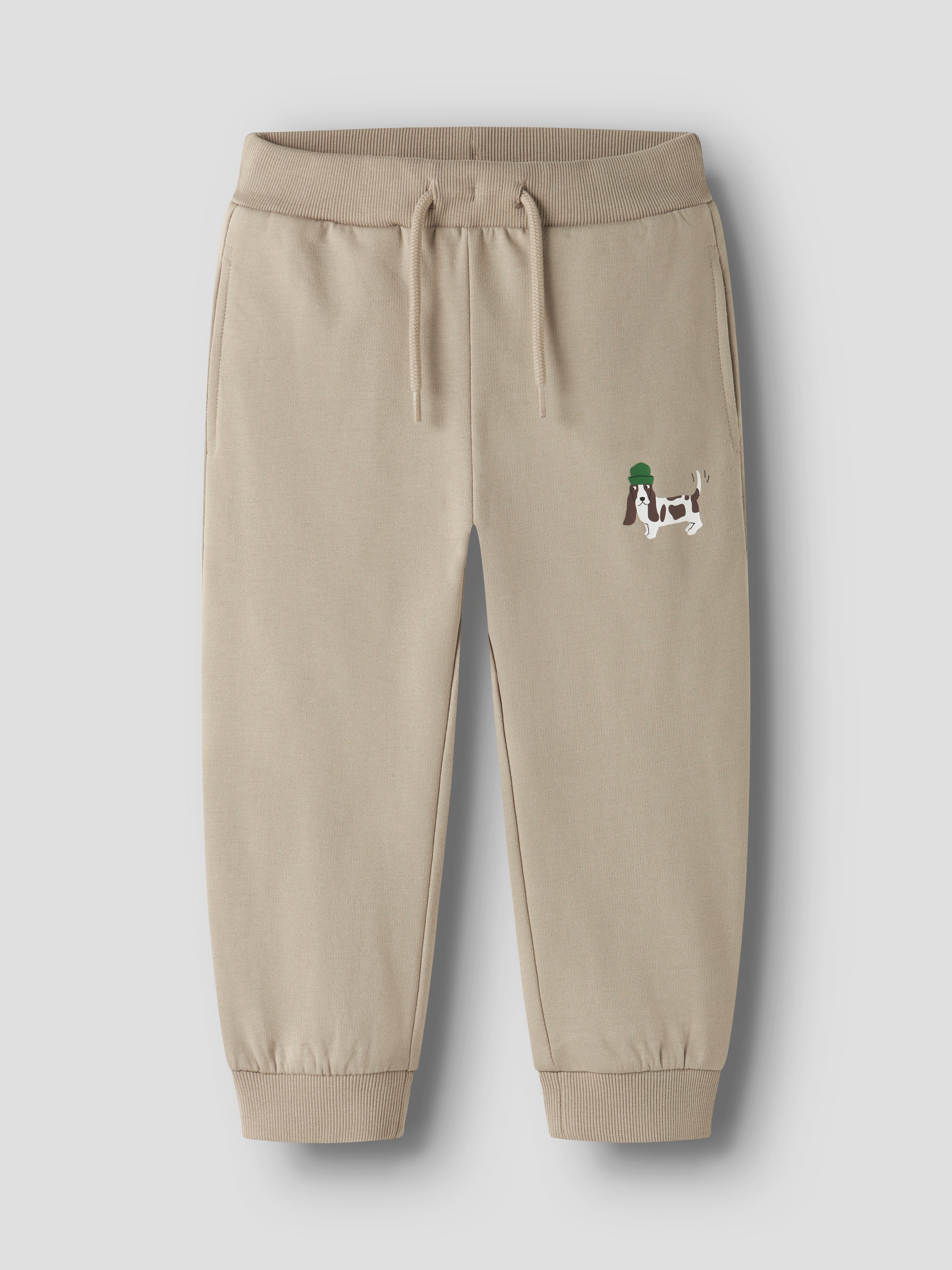 Pantalón Perrito Beige Mini