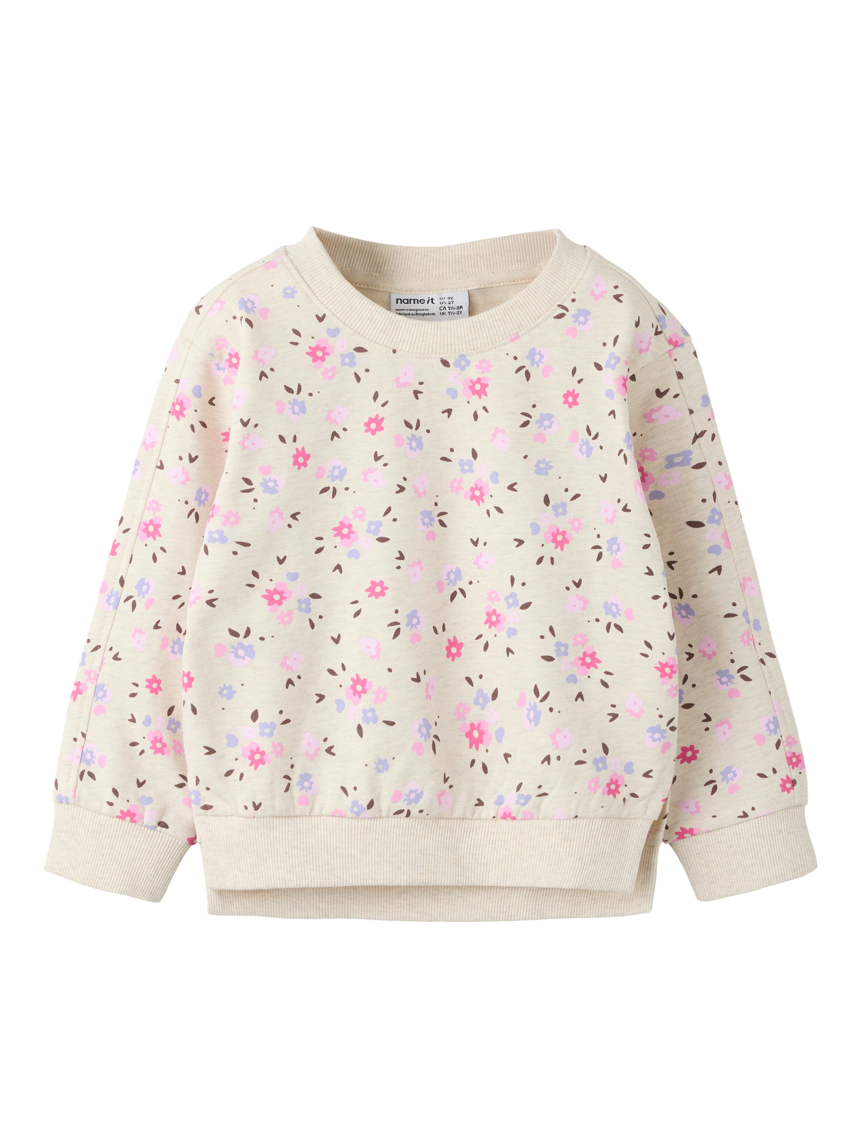 Sudadera Floral Mini