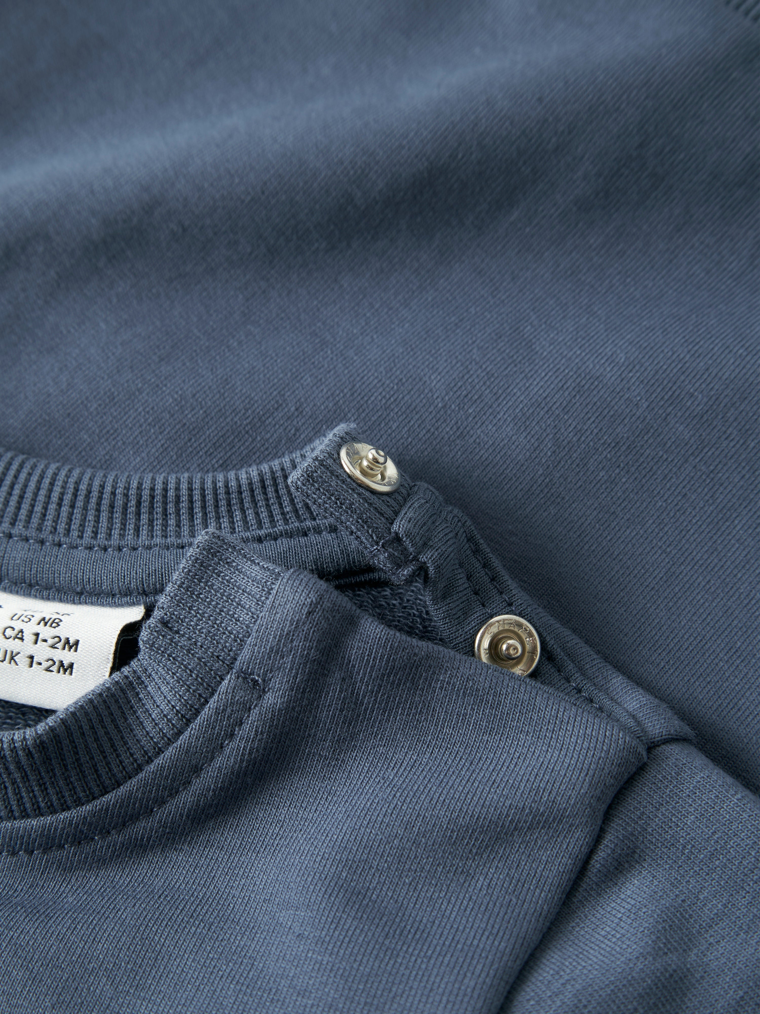 Sudadera Camión Azul Bebé