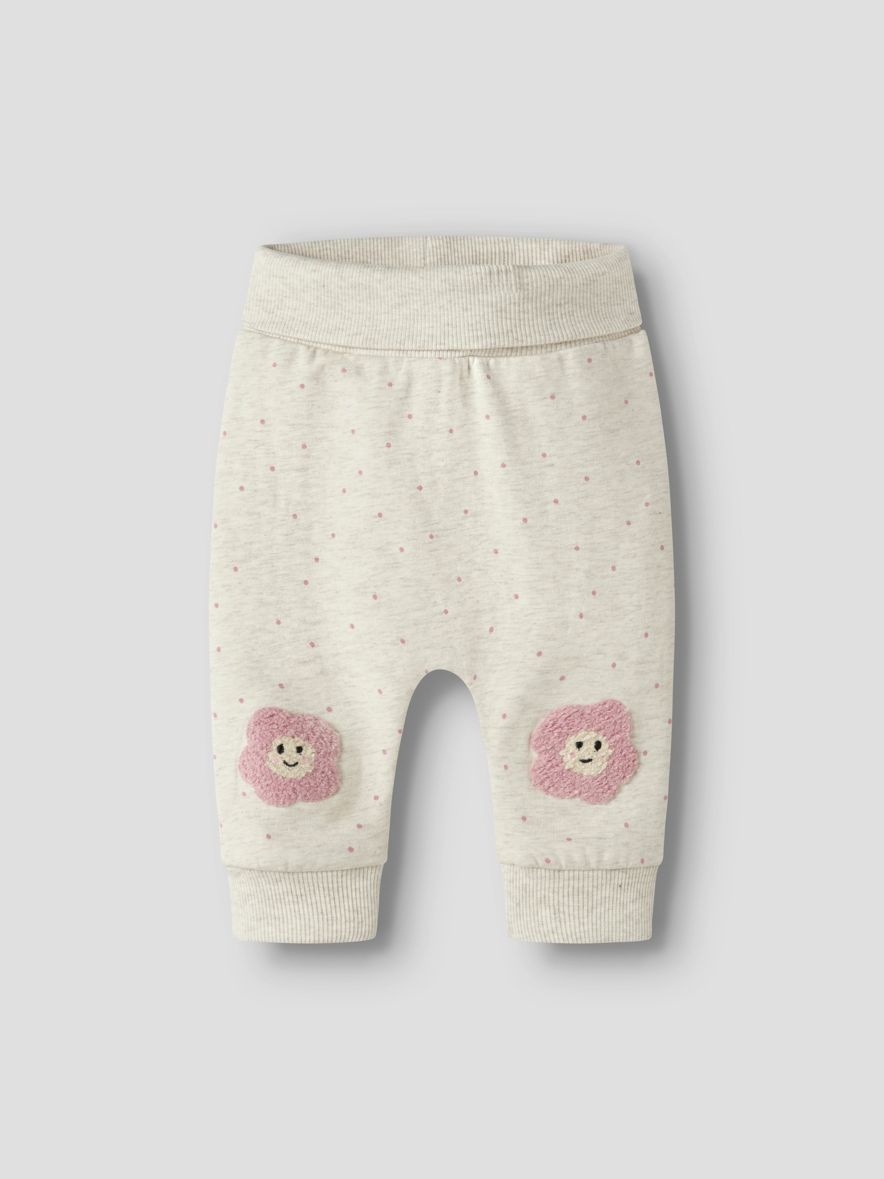 Pantalón Lunares Beige Bebé