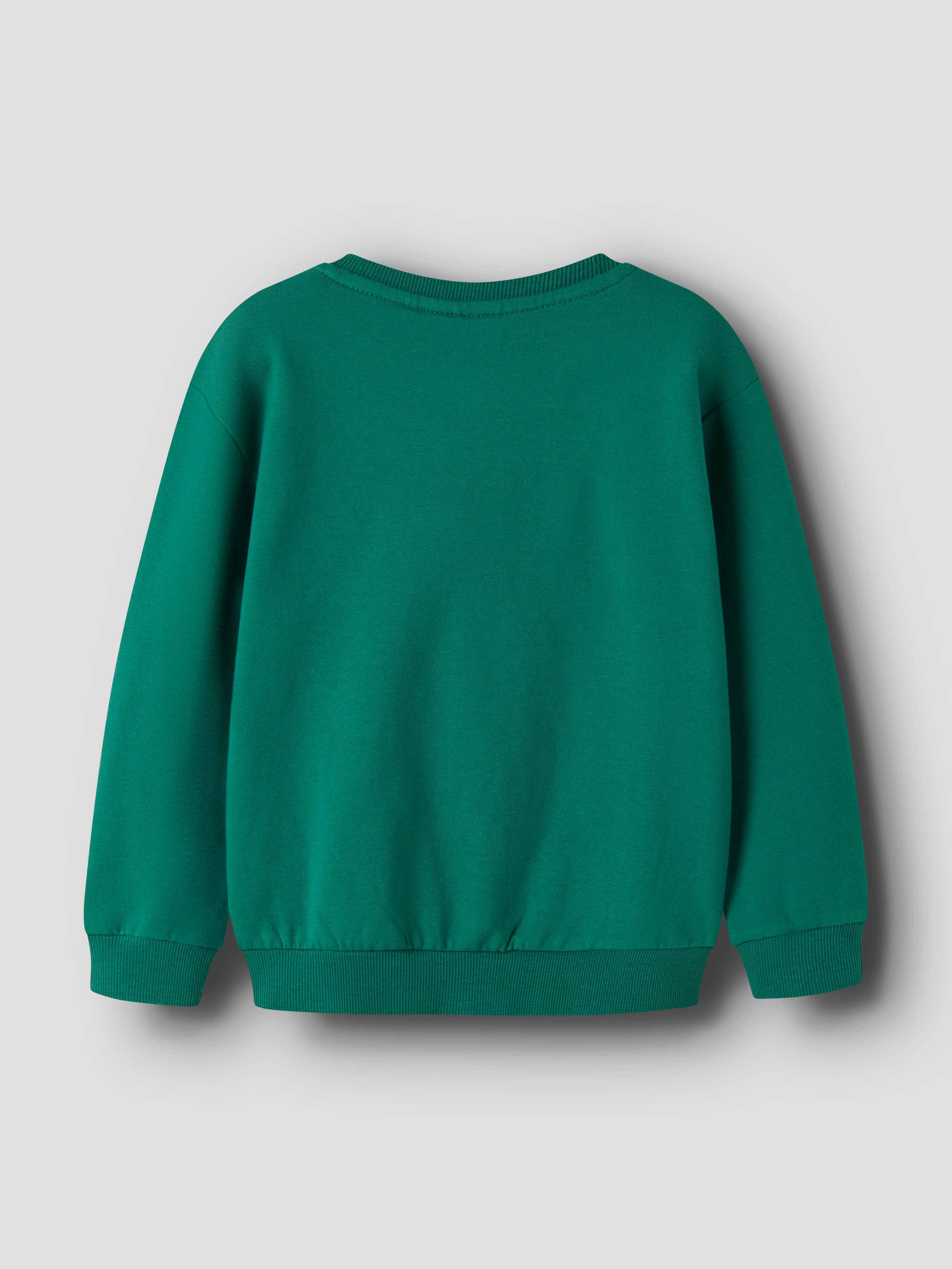 Sudadera Cremallera Corazón Verde Mini