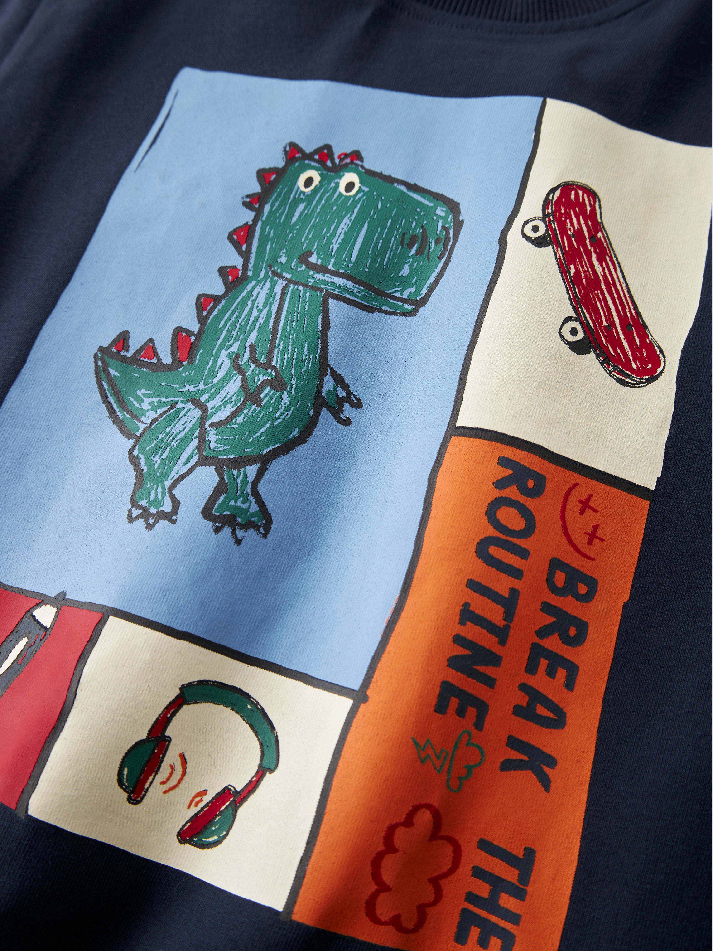 Camiseta Dibujos Marino Mini