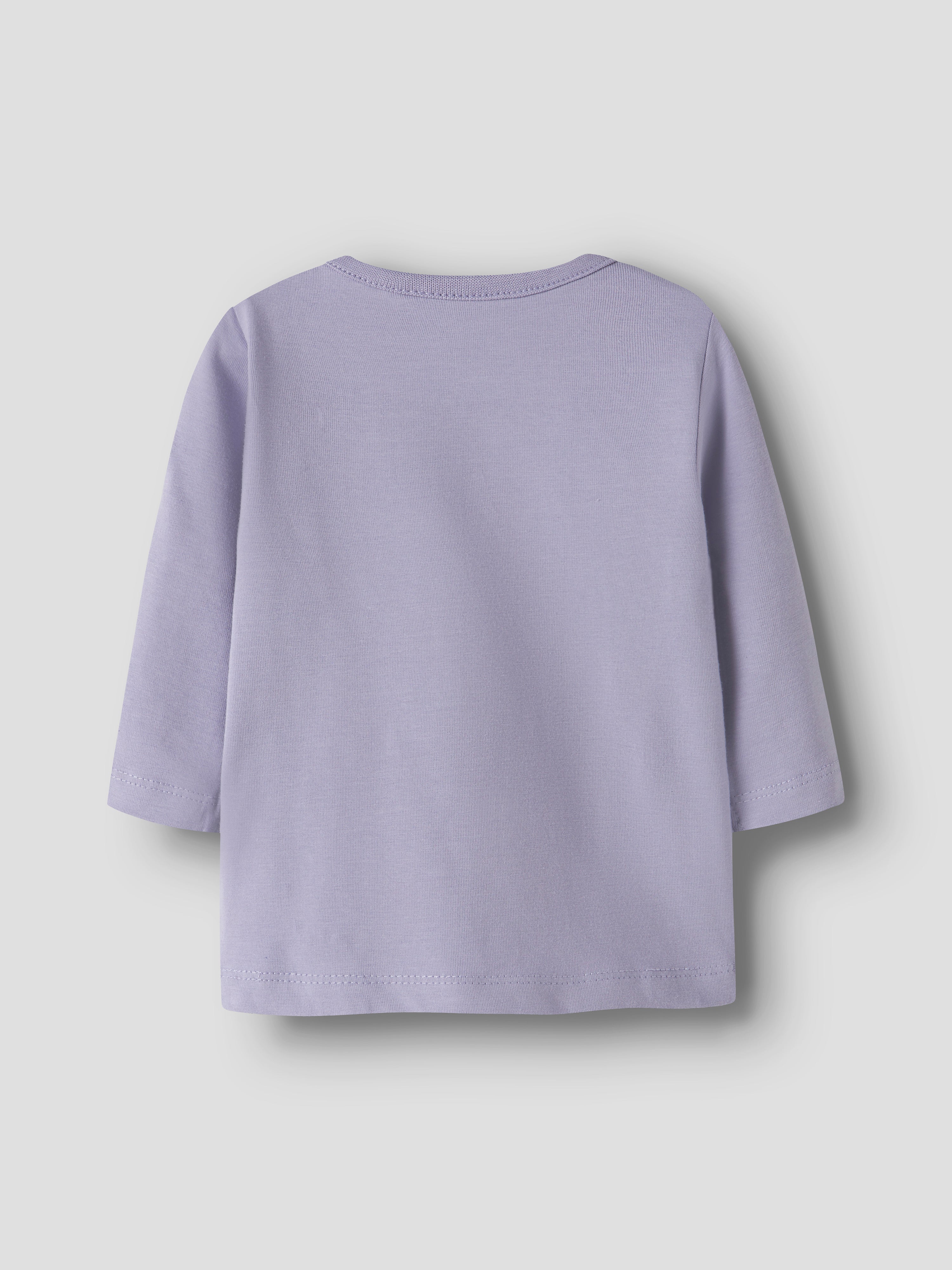 Camiseta Globo Morado Bebé