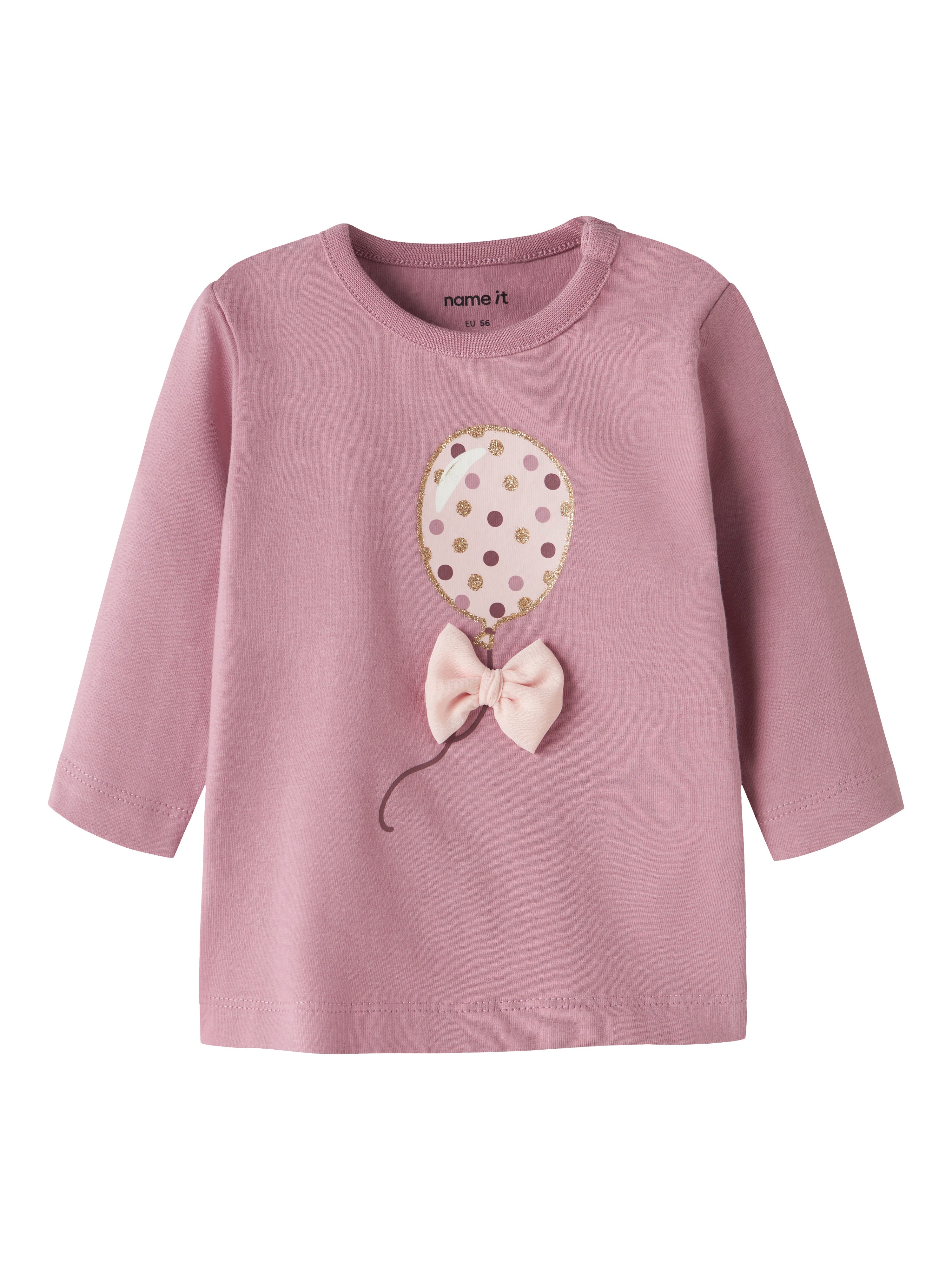 Camiseta Globo Lila Bebé
