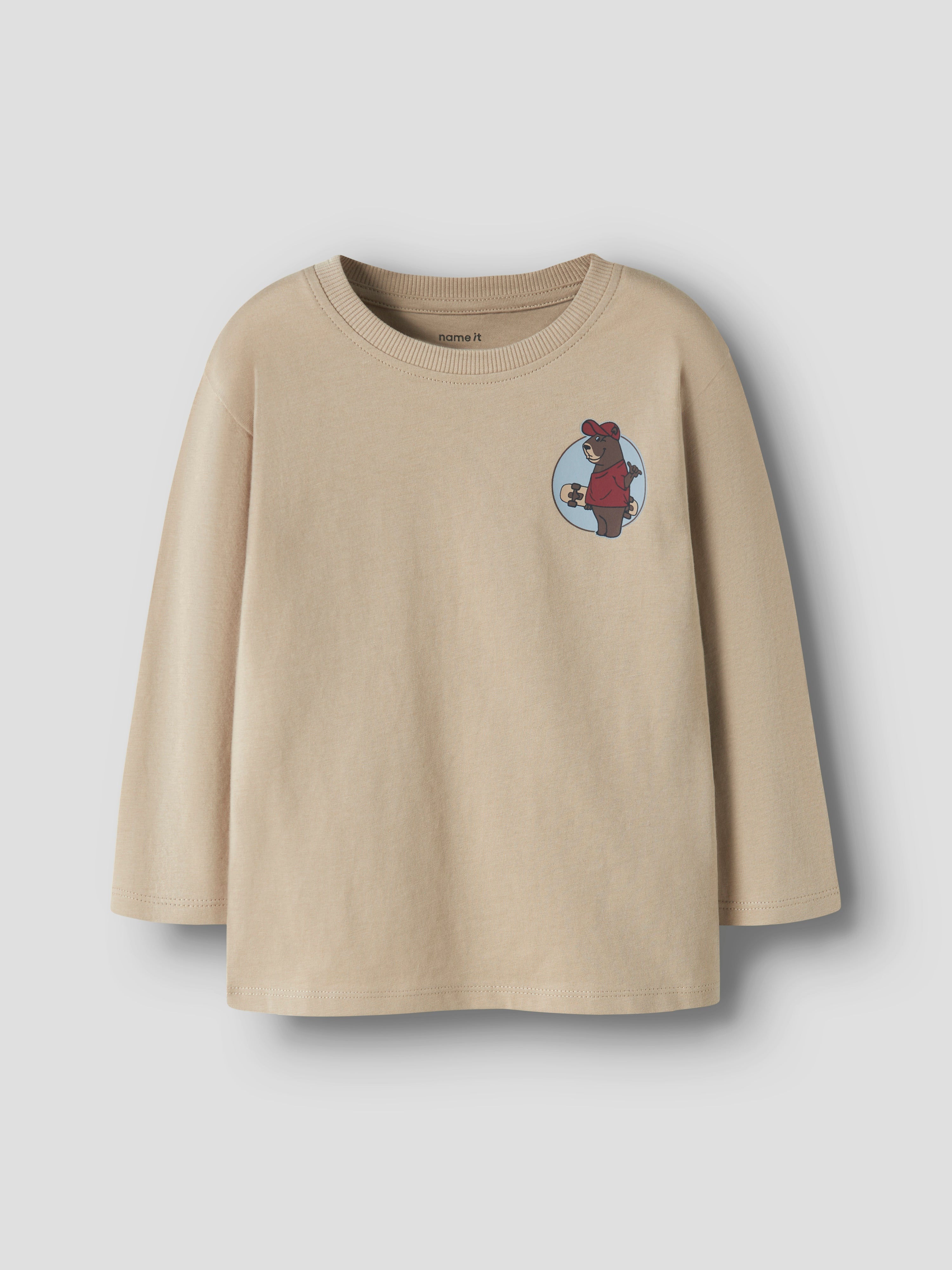 Camiseta Skate Beige Mini