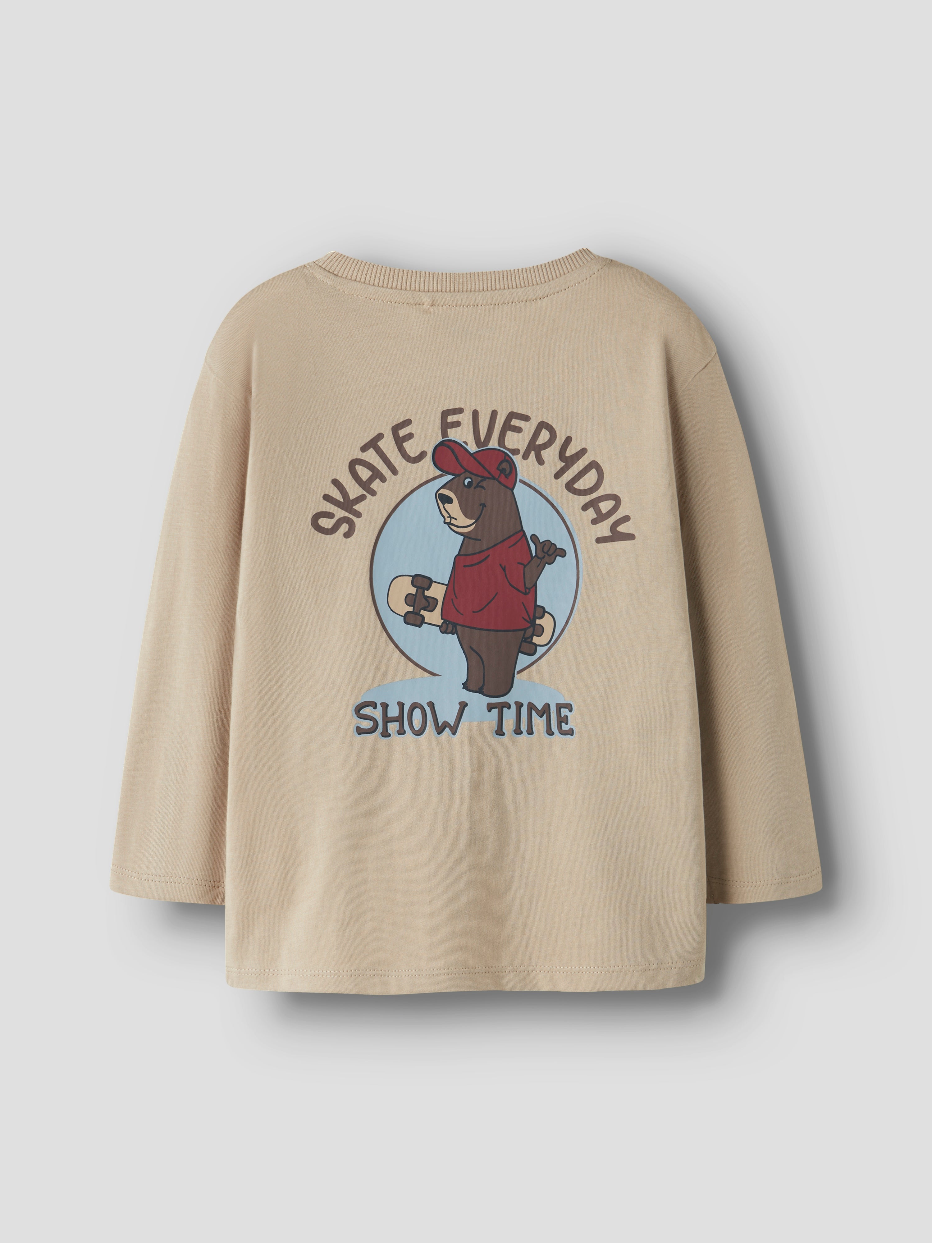 Camiseta Skate Beige Mini