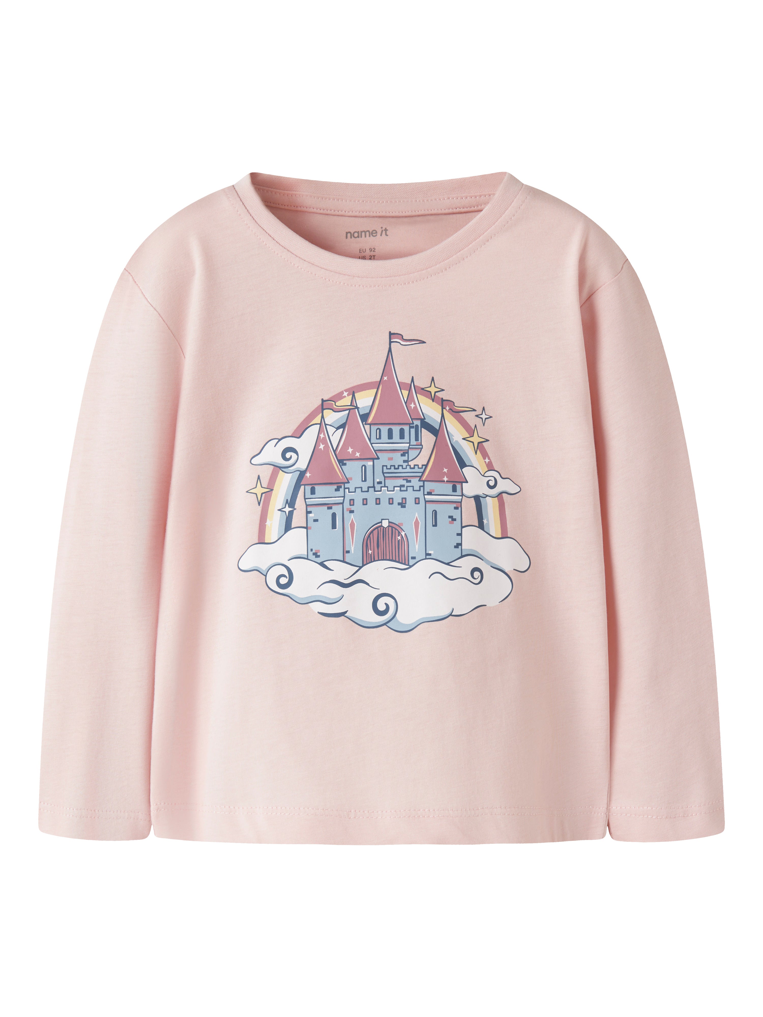 Camiseta Castillo Rosa Mini