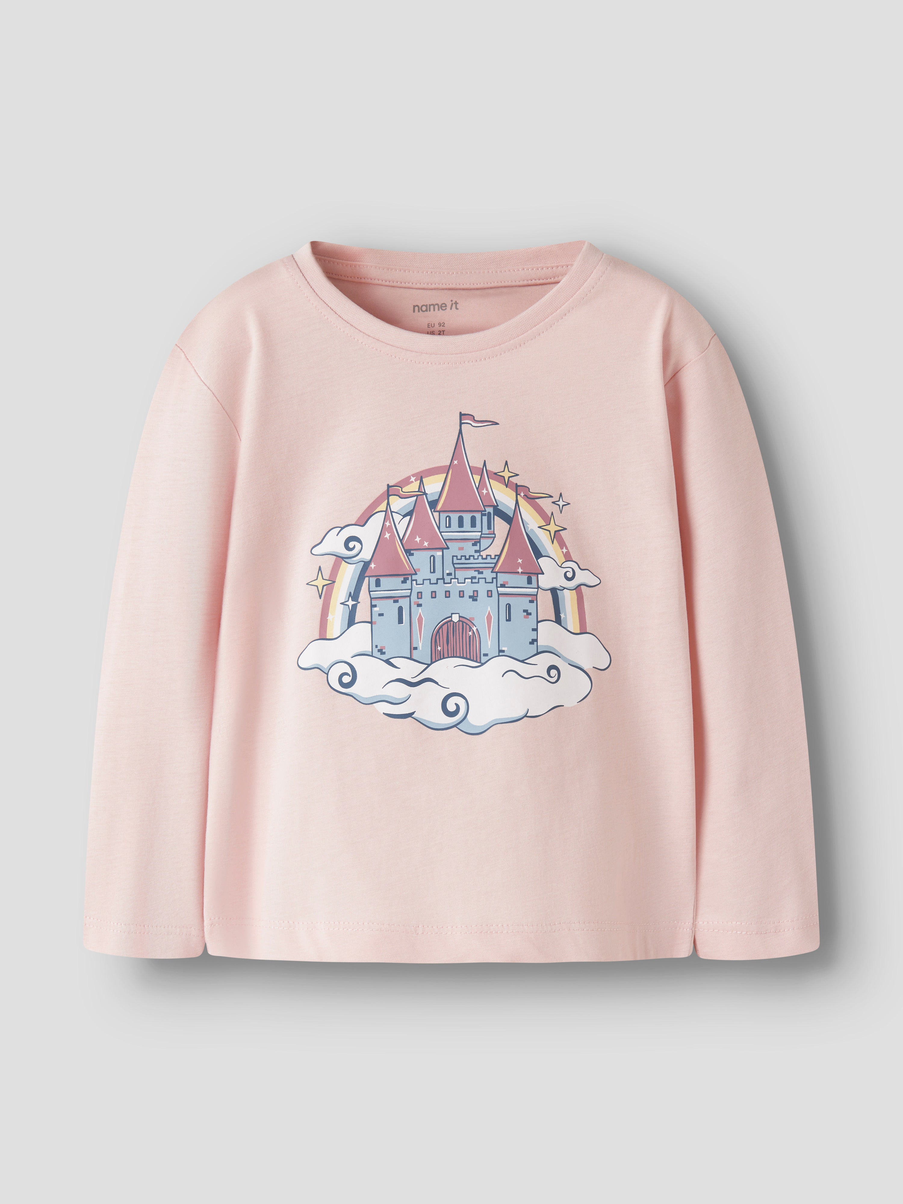 Camiseta Castillo Rosa Mini