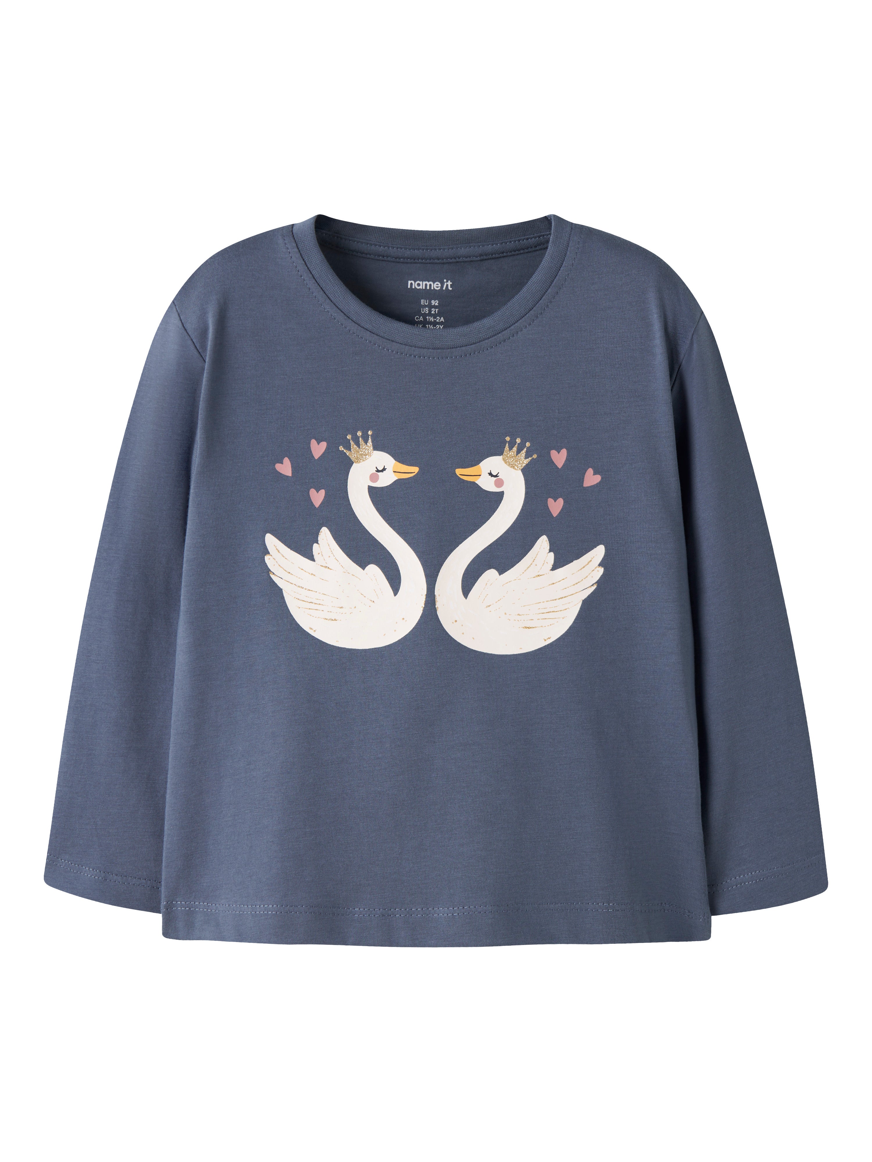 Camiseta Cisne Azul Mini