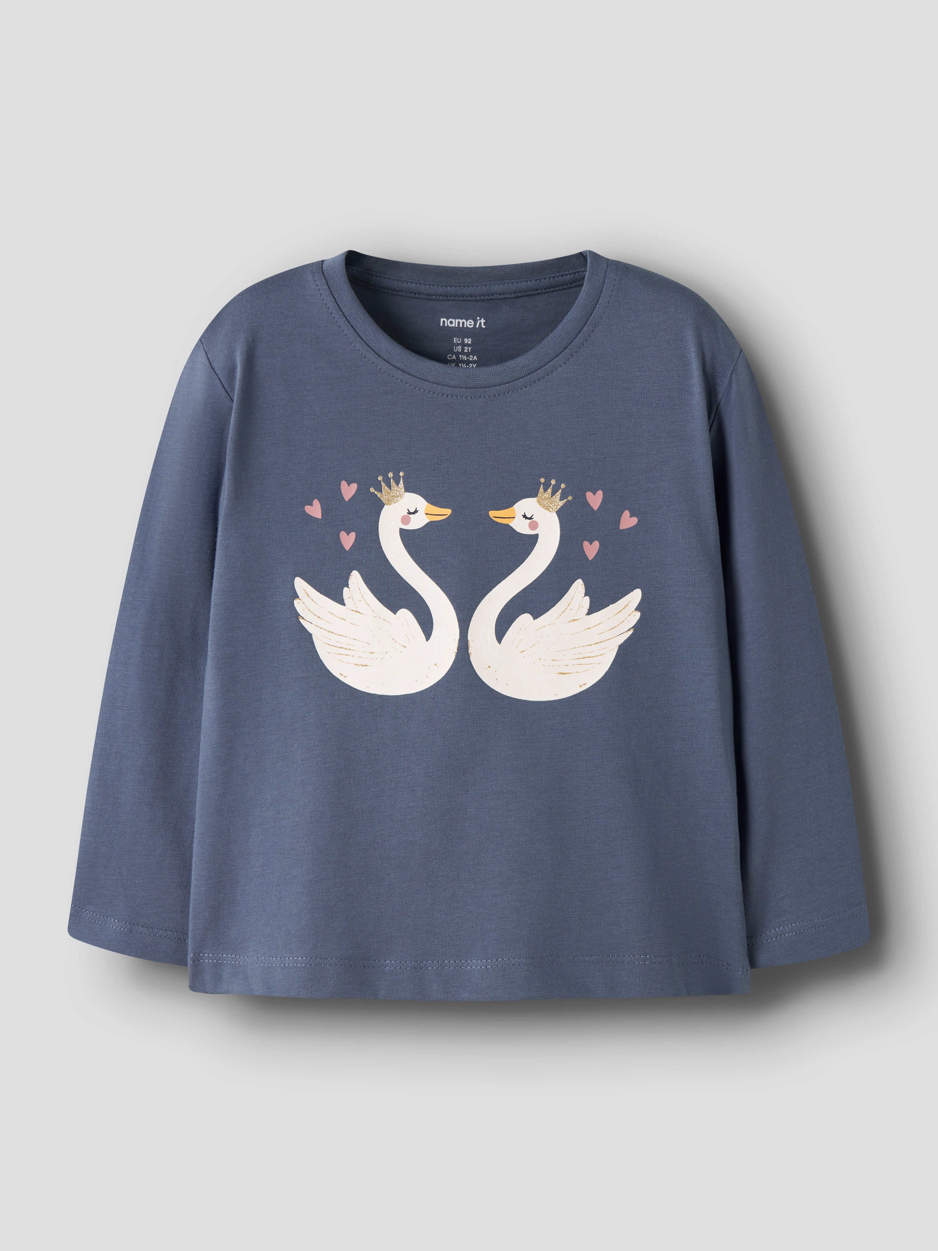 Camiseta Cisne Azul Mini