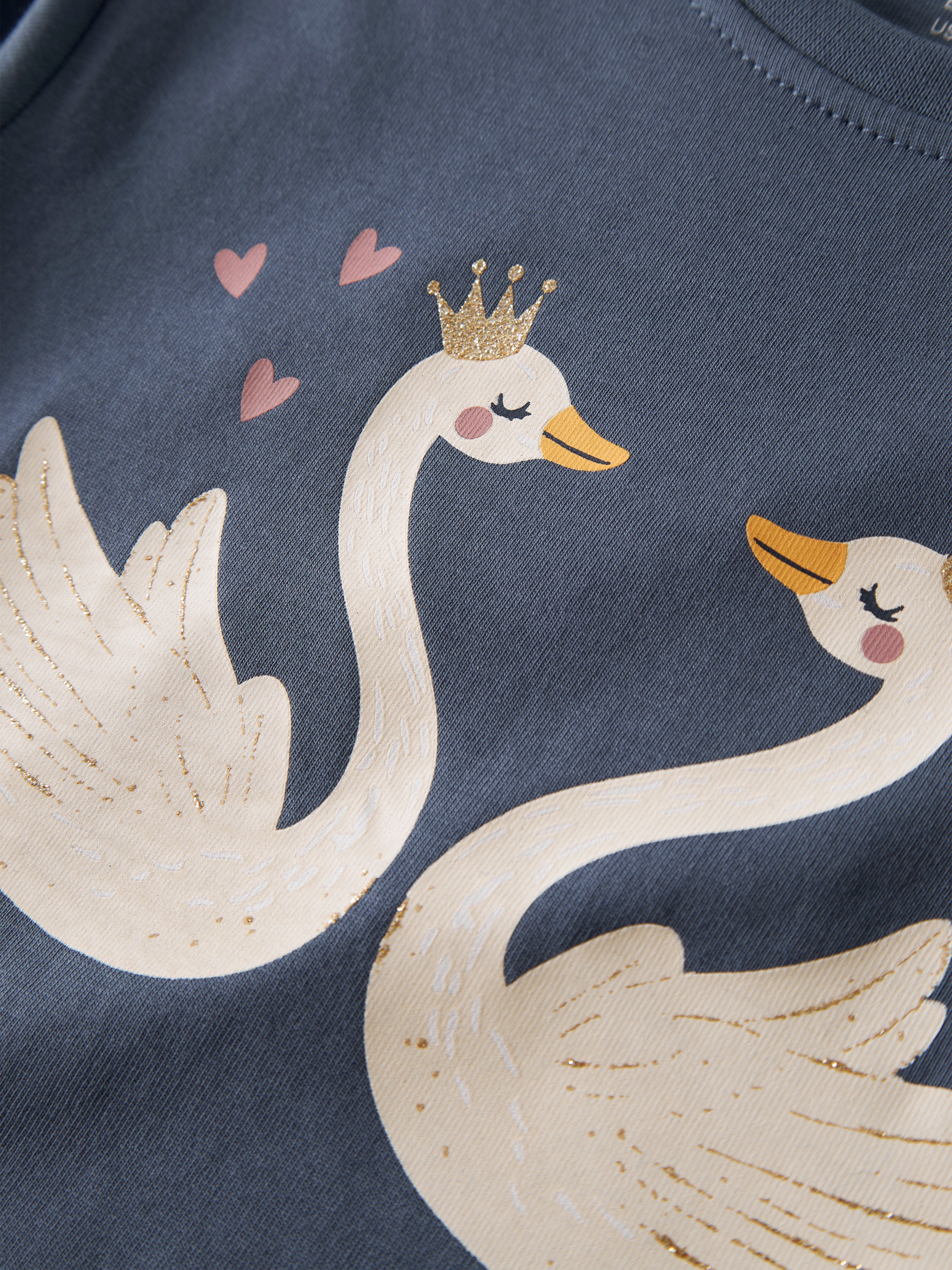 Camiseta Cisne Azul Mini