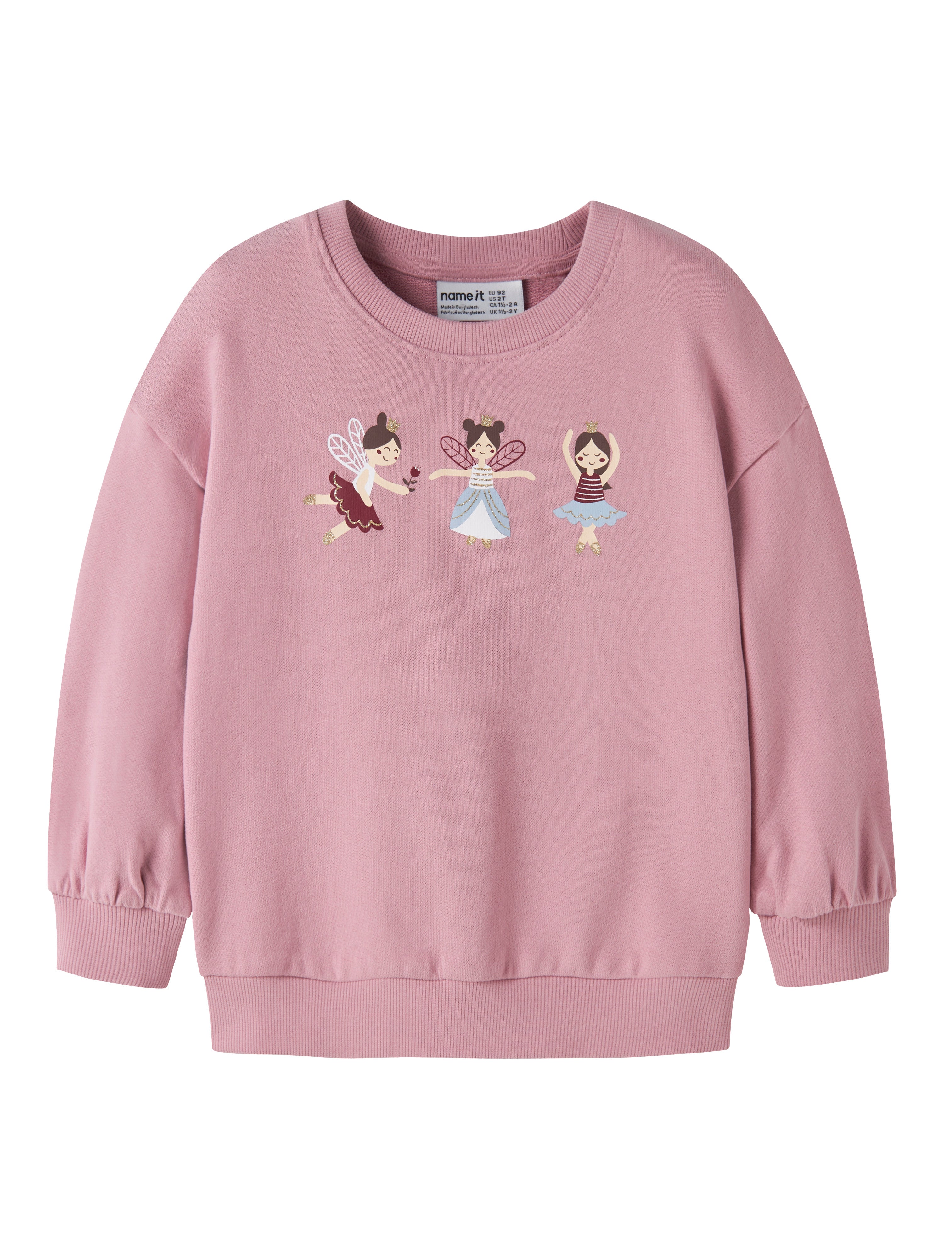 Sudadera Hadas Lila Mini