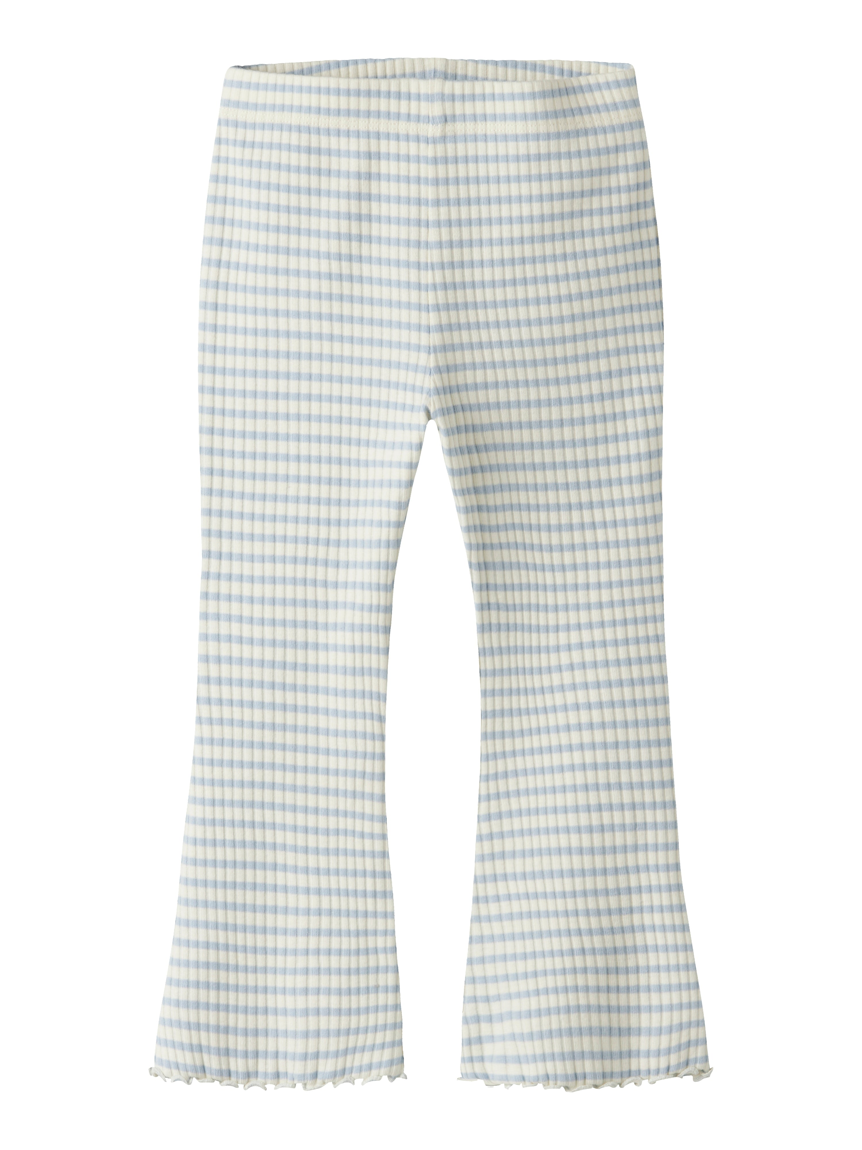Legging Flare Rayas Azul Mini