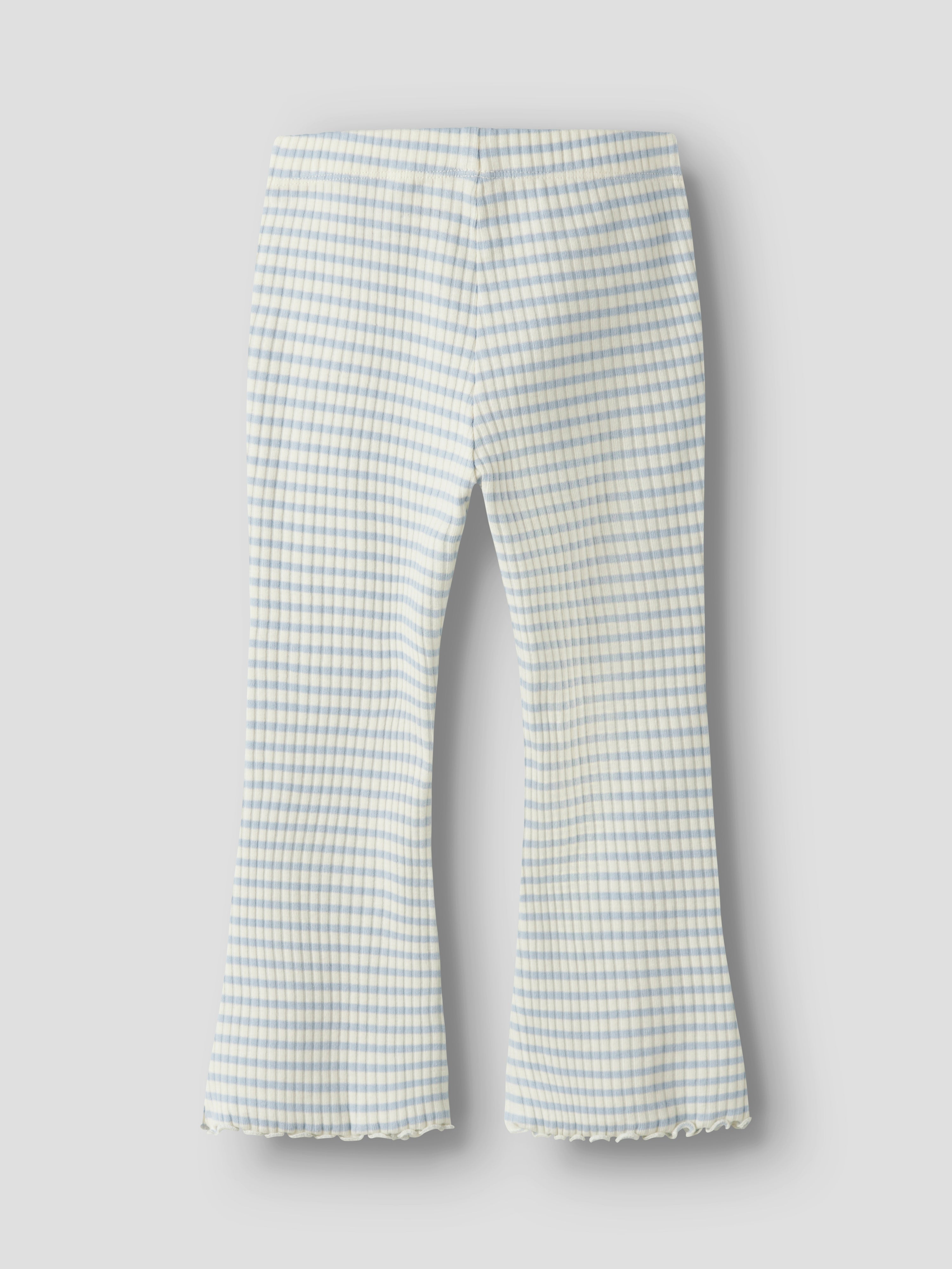 Legging Flare Rayas Azul Mini