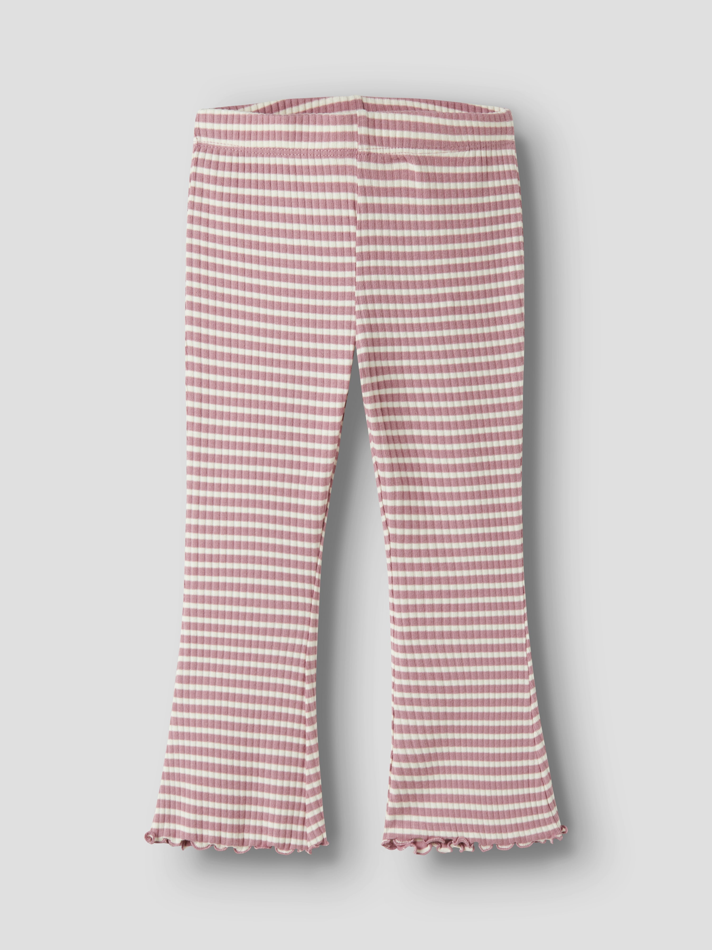 Legging Flare Rayas Lila Mini