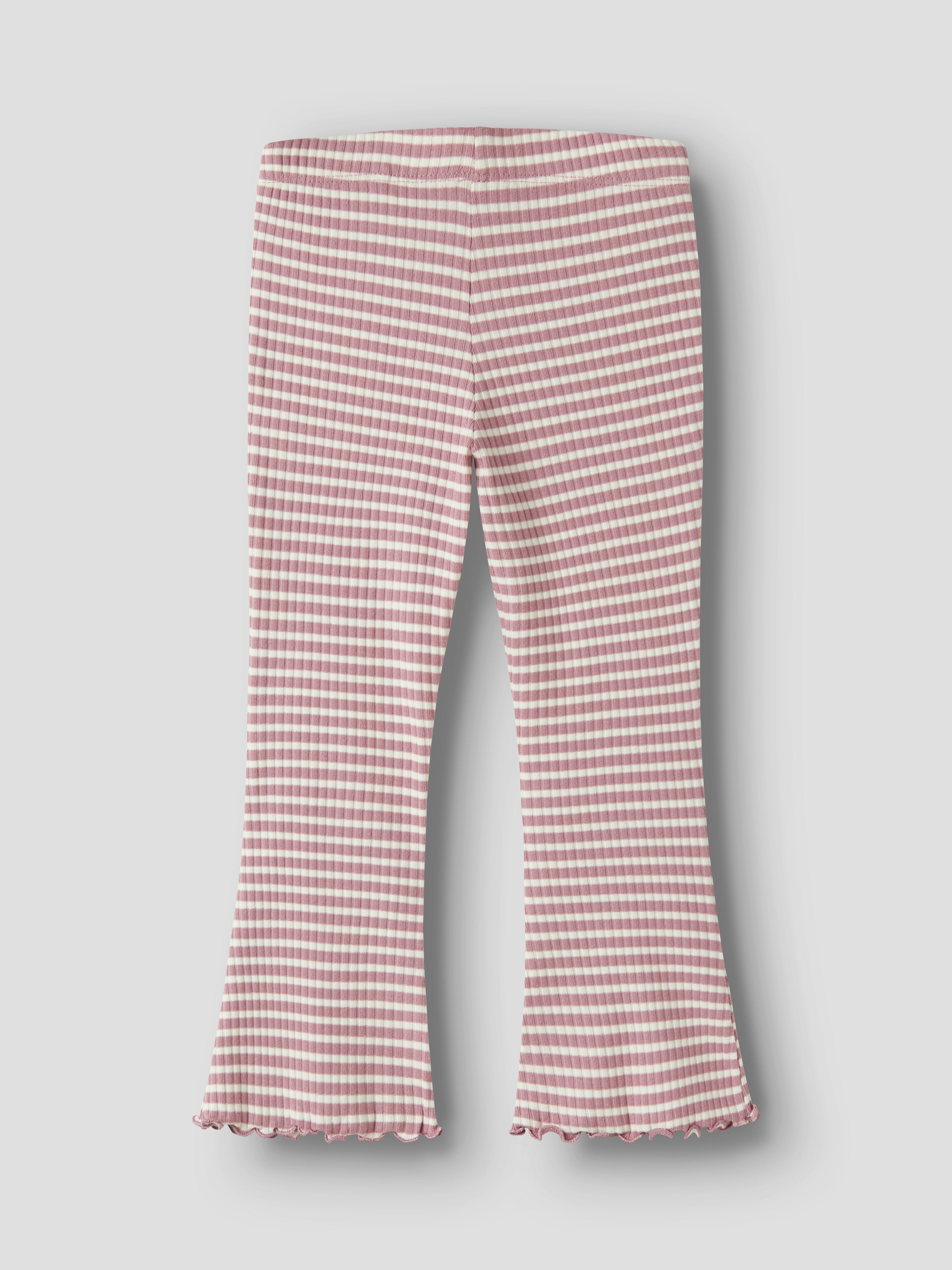 Legging Flare Rayas Lila Mini