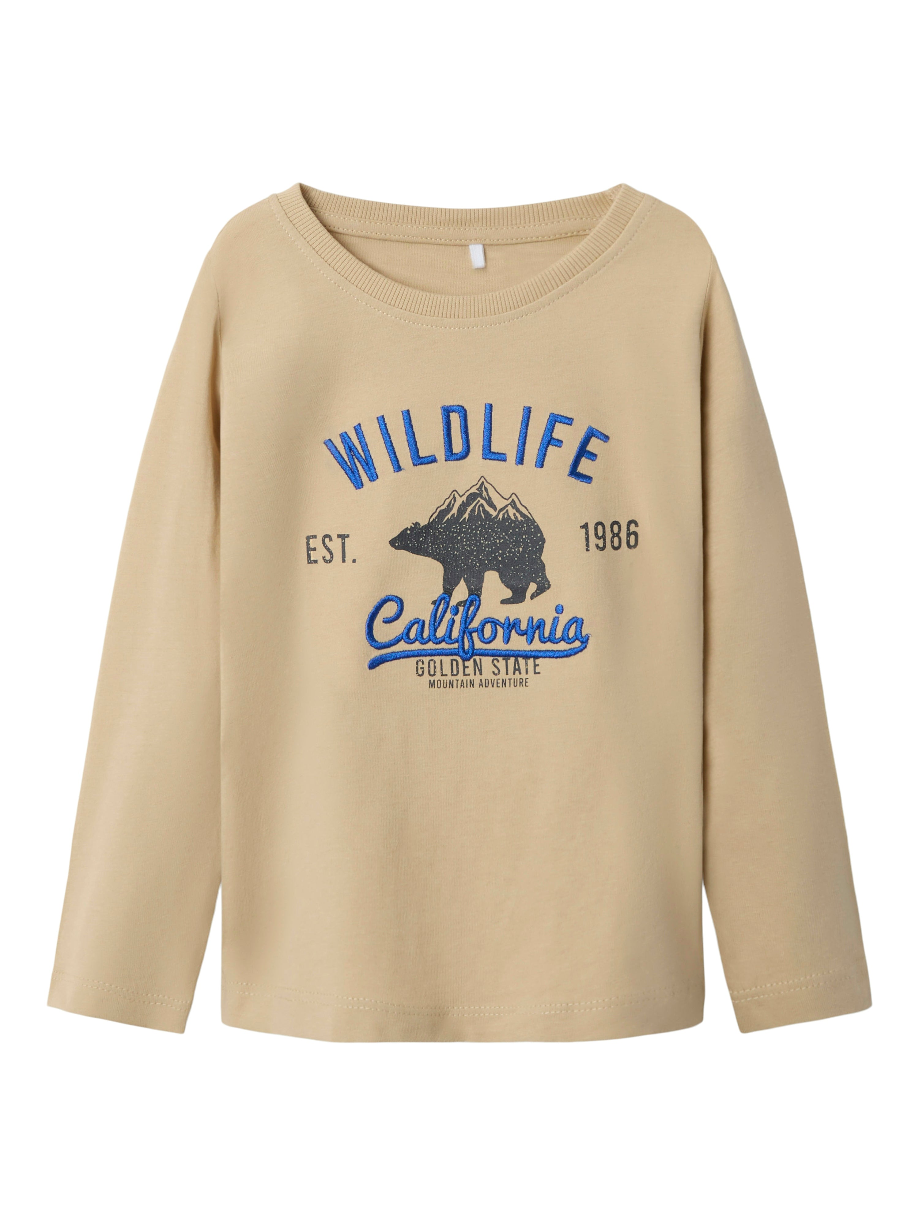 Camiseta Mountain Beige Mini