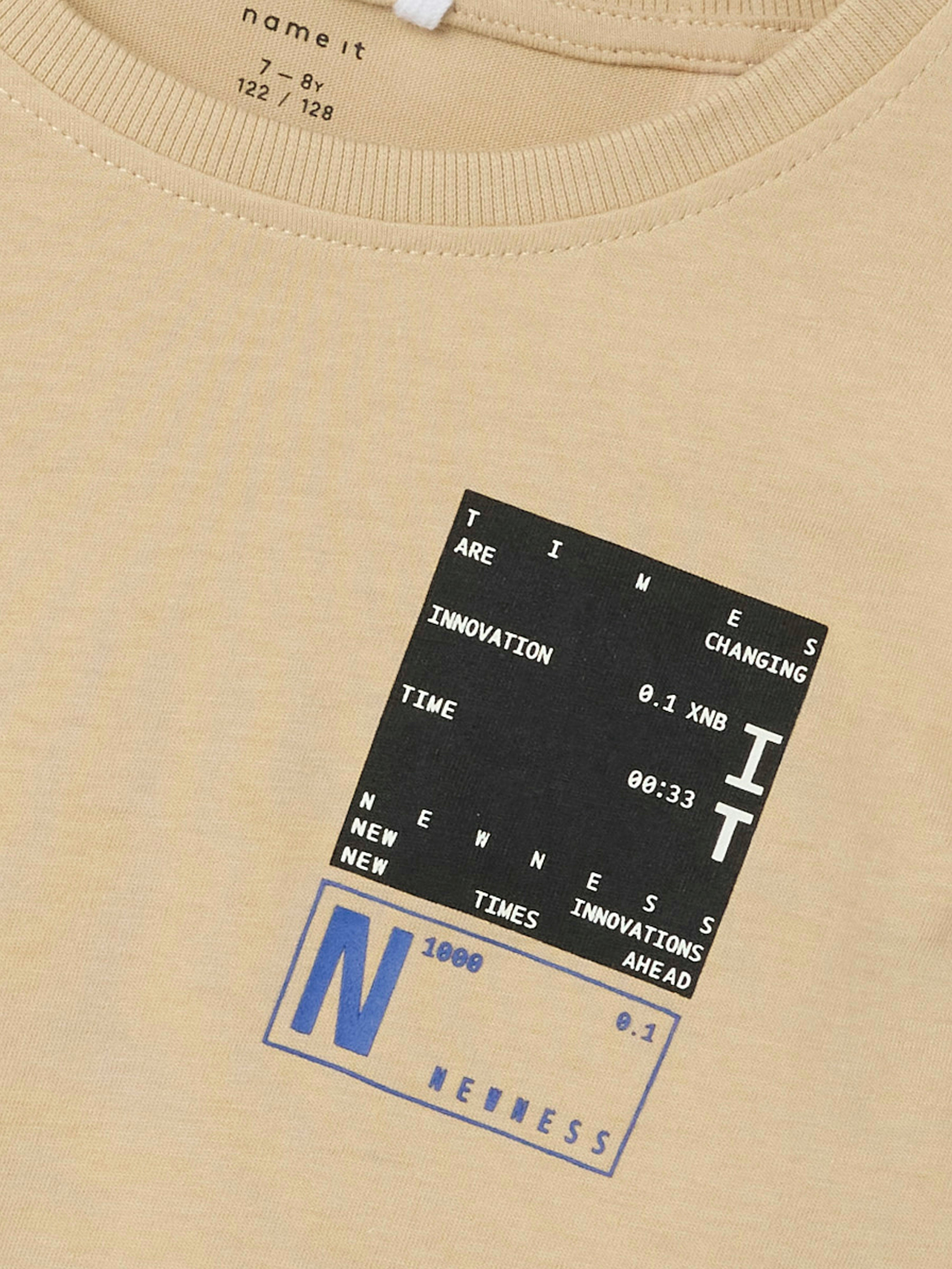 Camiseta Beige Kid