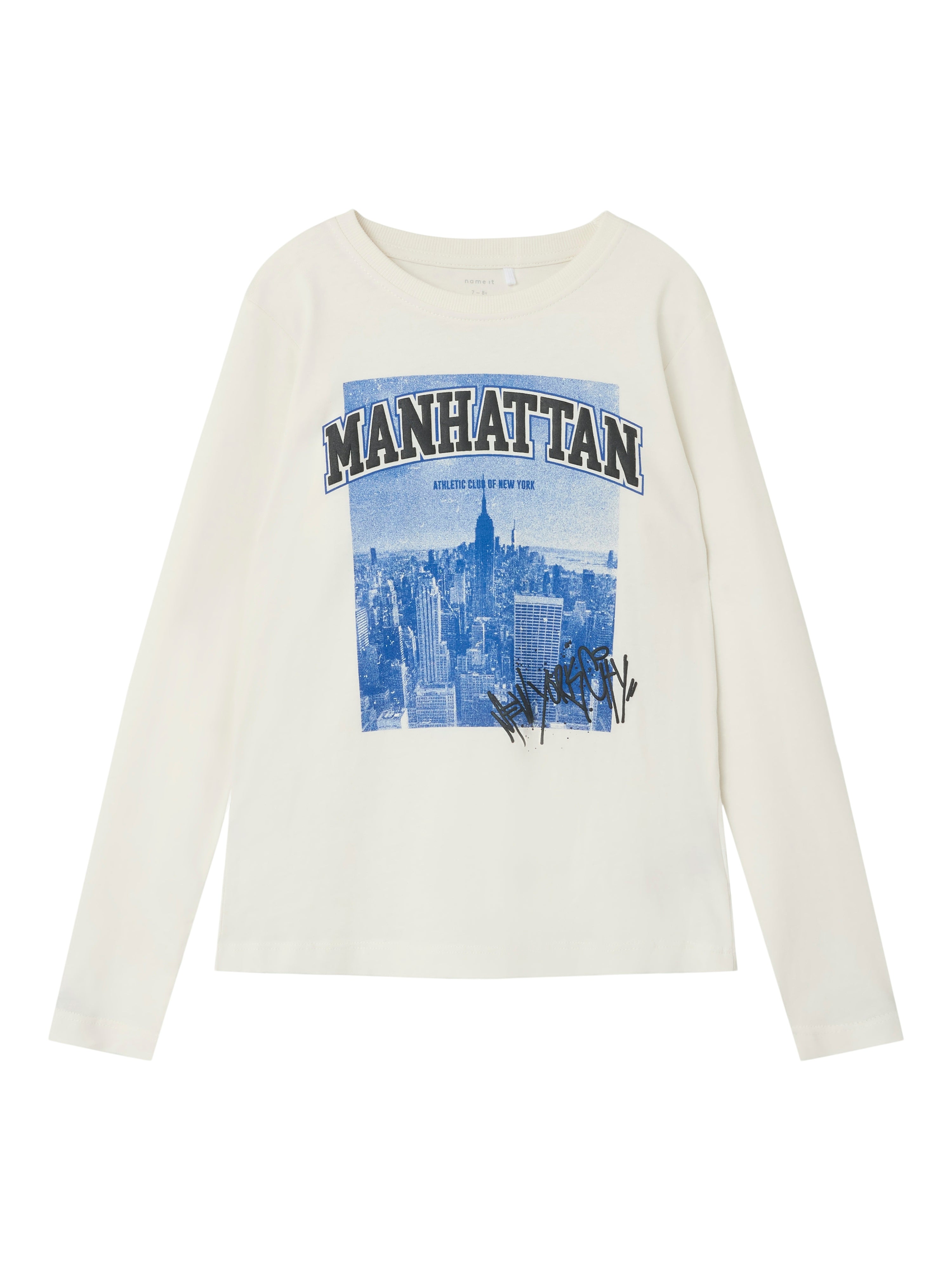 Camiseta Manhattan Blanca Kid