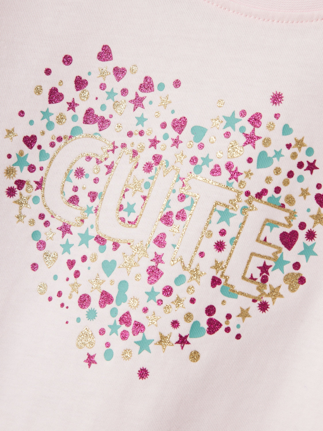 Camiseta Cute Corazones Rosa
