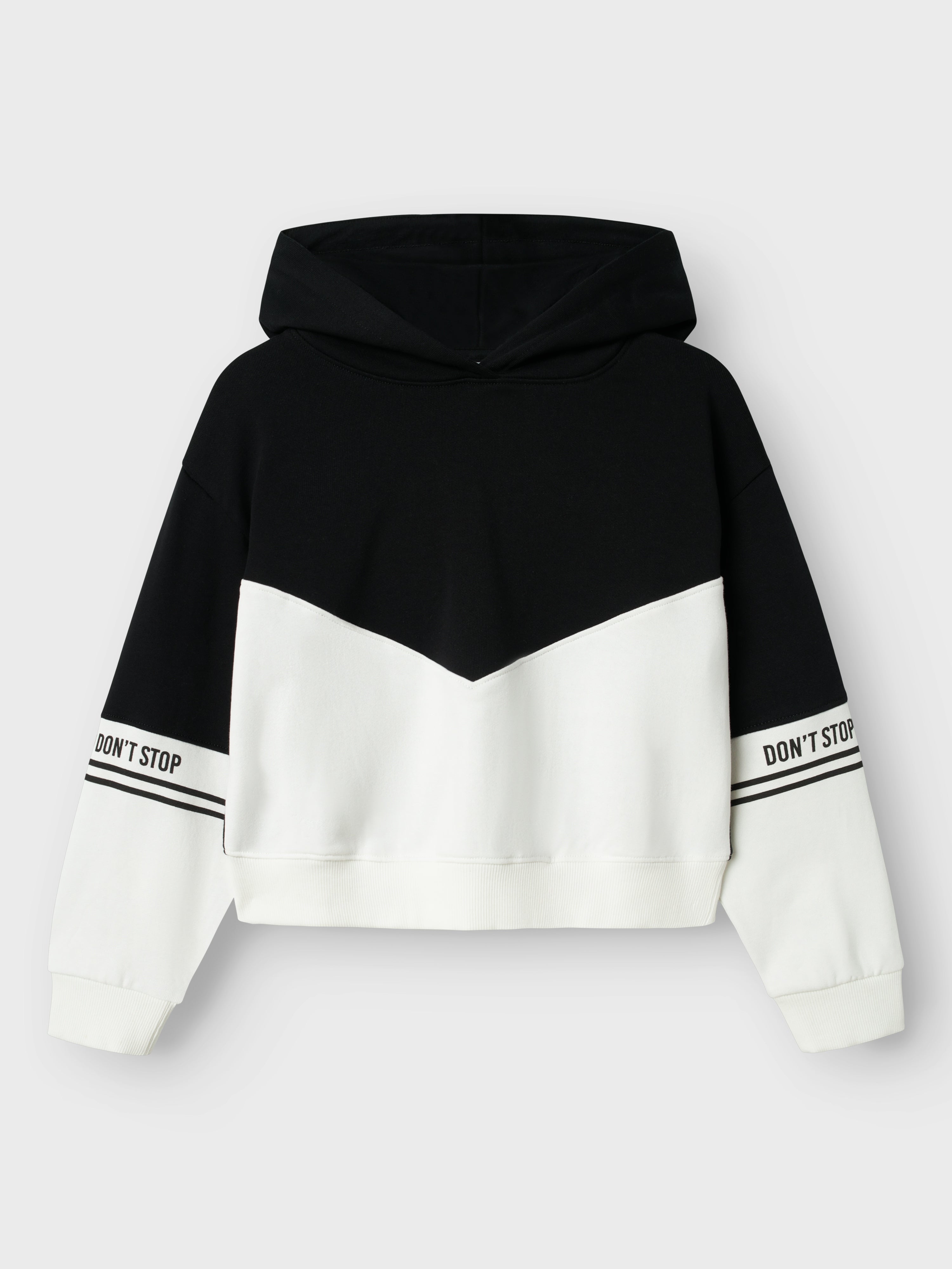 Sudadera Bicolor Kid Blanco/Negro