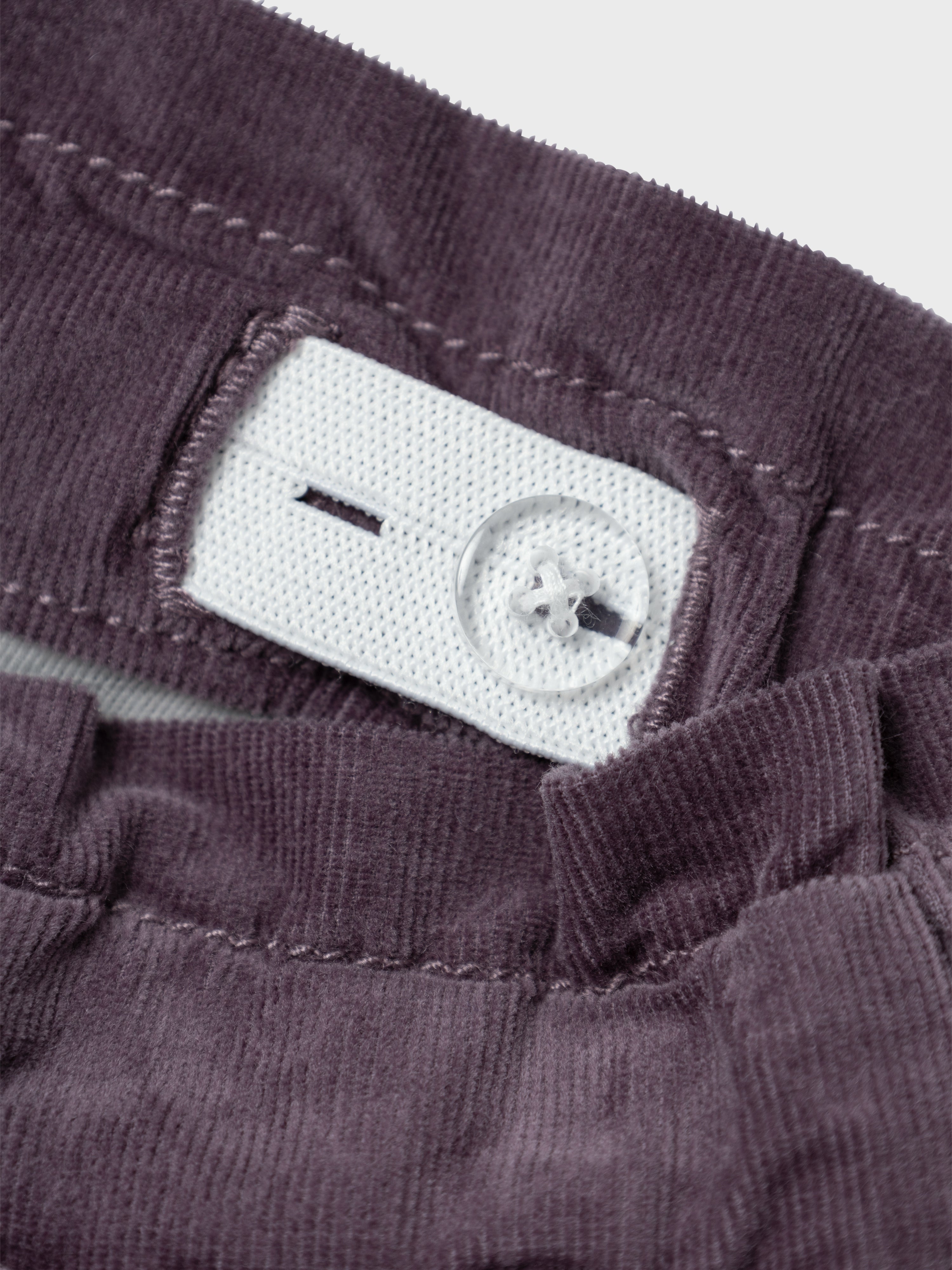 Pantalón Pana Morado Bebé