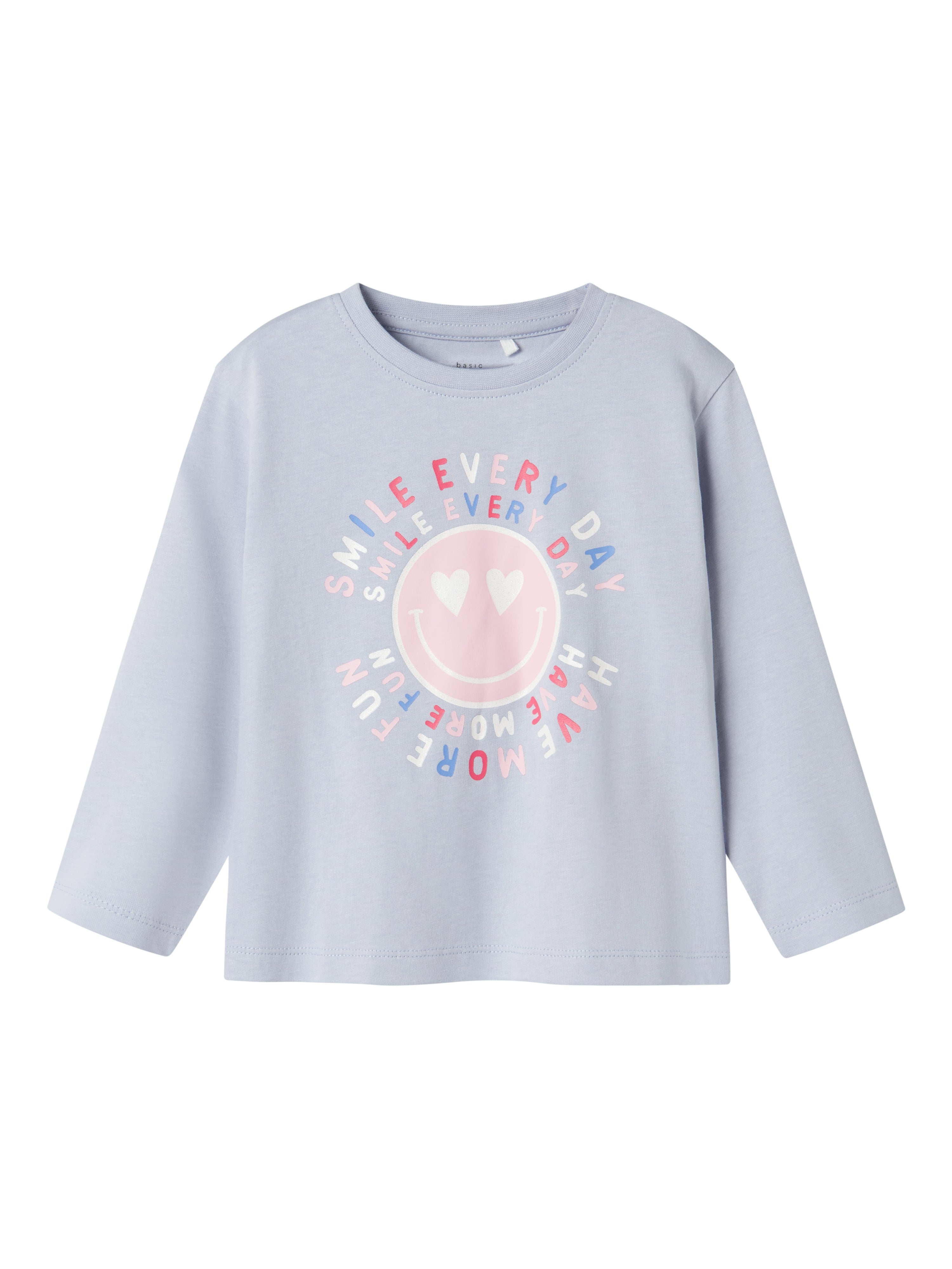 Camiseta Smiley Lila Mini
