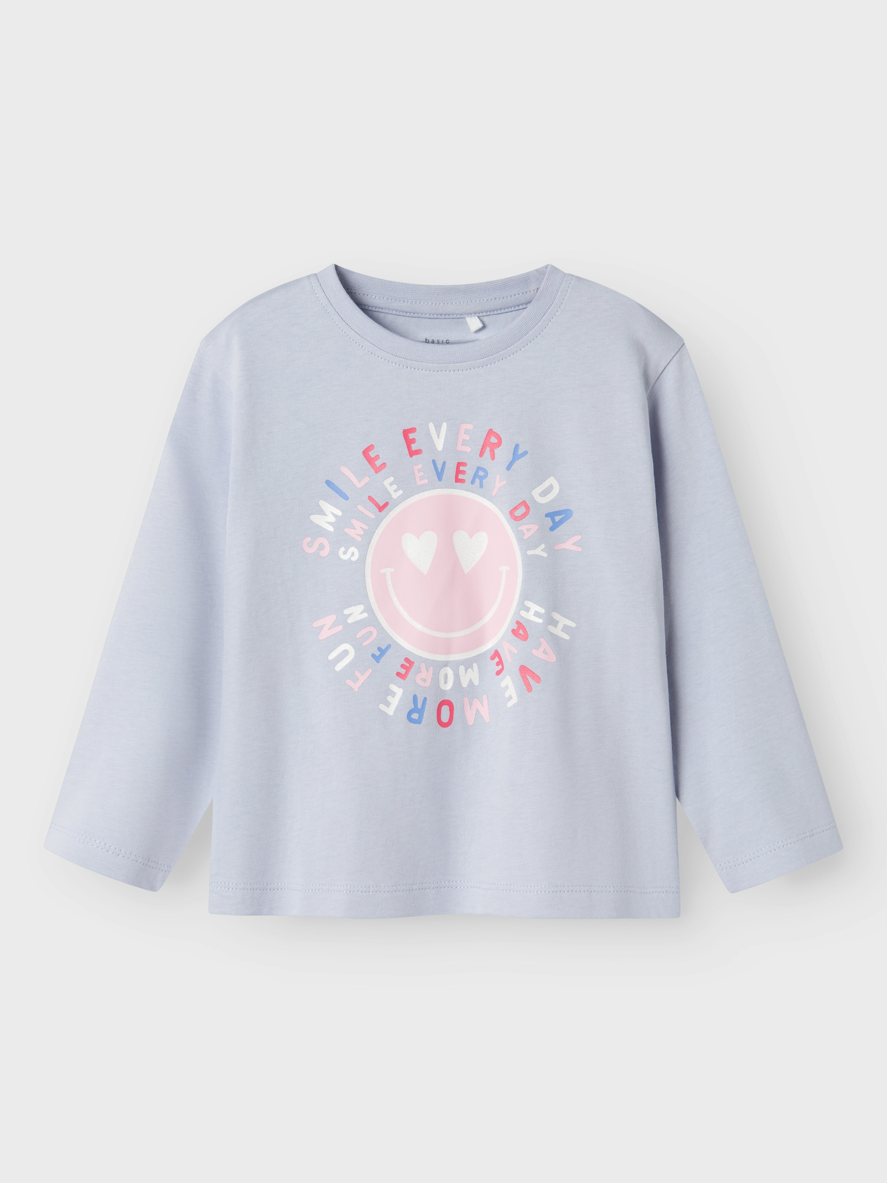 Camiseta Smiley Lila Mini