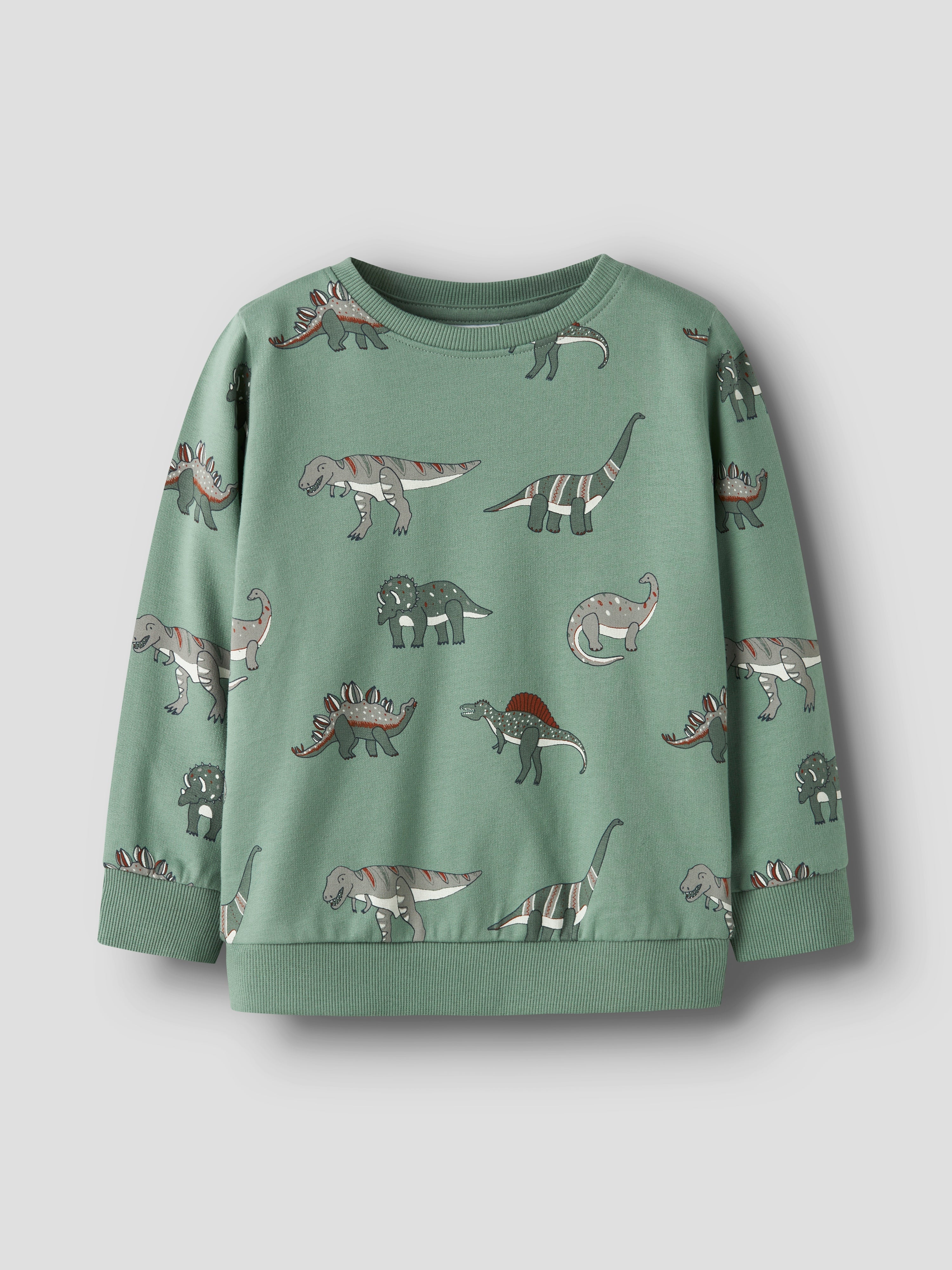 Sudadera Dinos Verde Mini