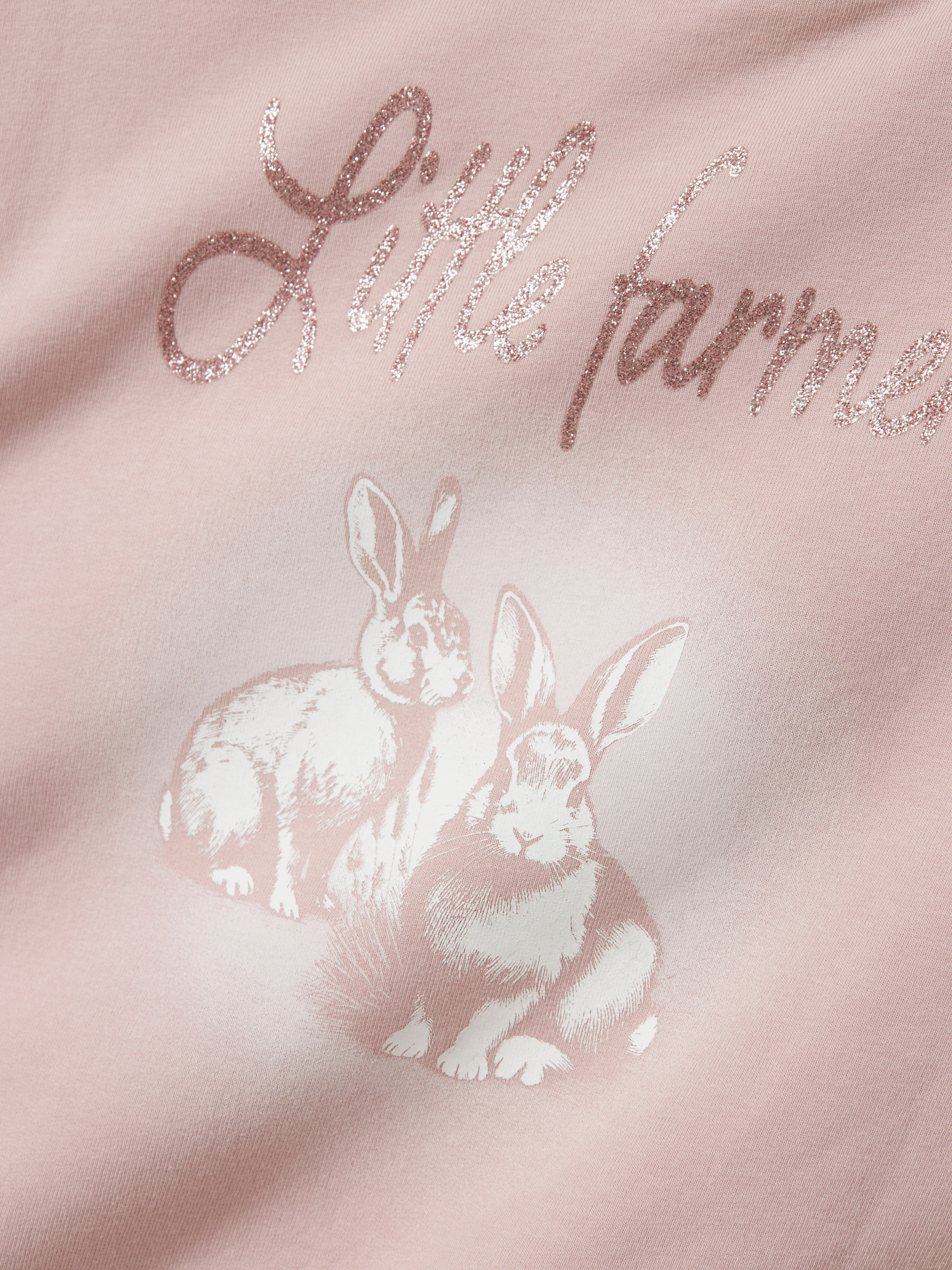 Sudadera Mariposas Lila Mini