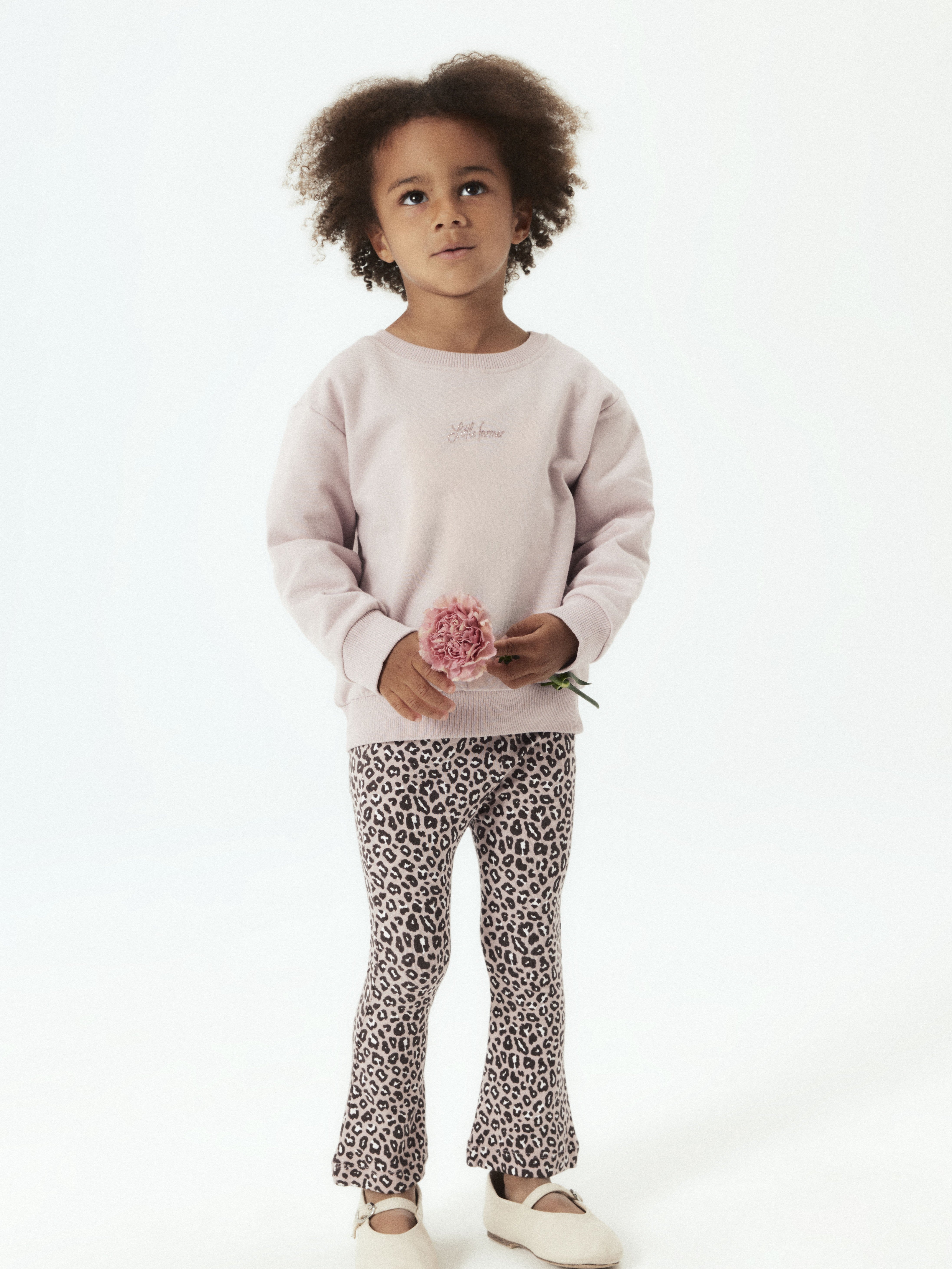 Sudadera Mariposas Lila Mini
